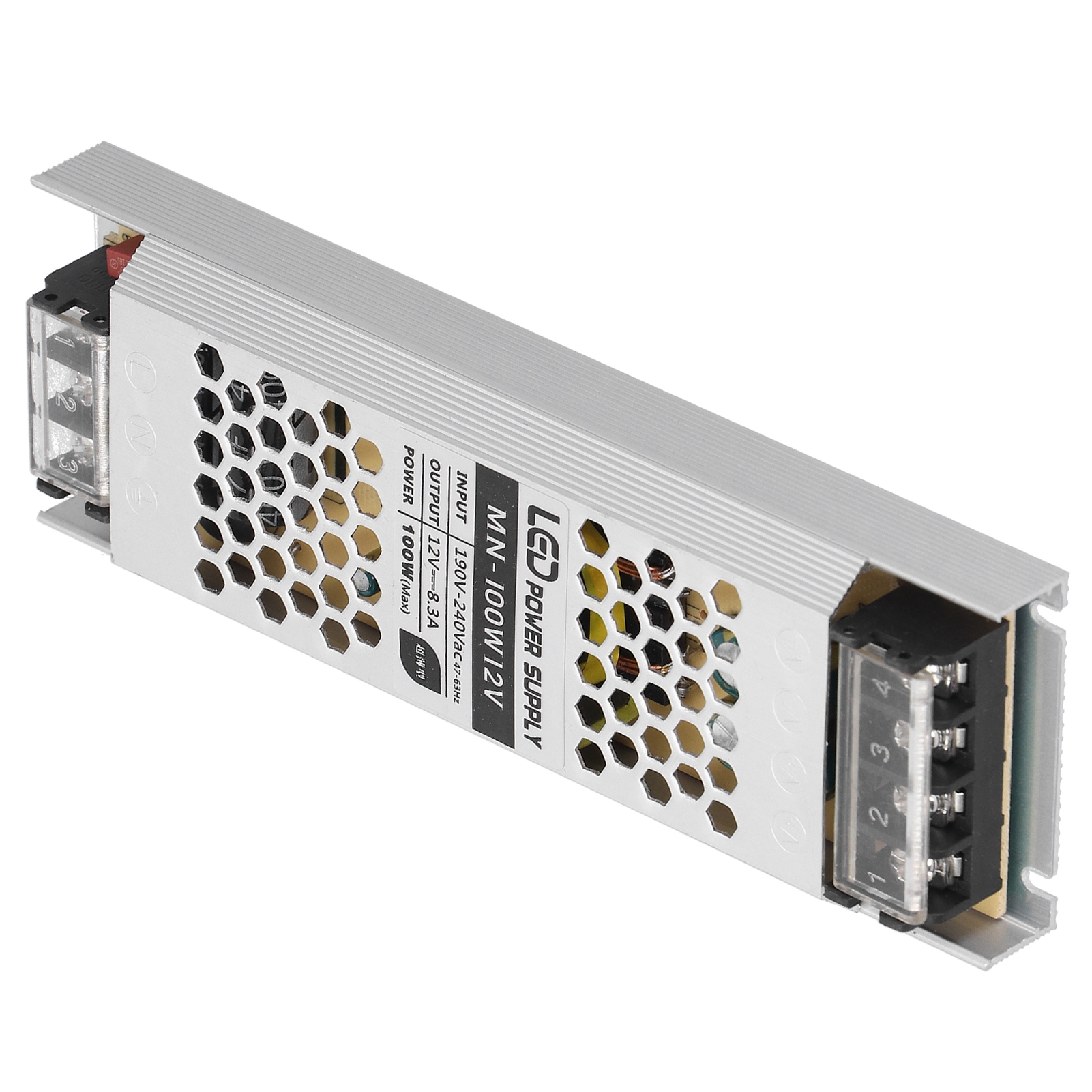 100-w-schaltnetzteil Für Led-streifenbeleuchtung, Schutzart Ip68, Ctn-serie, Ac 190–240 V, 12 V