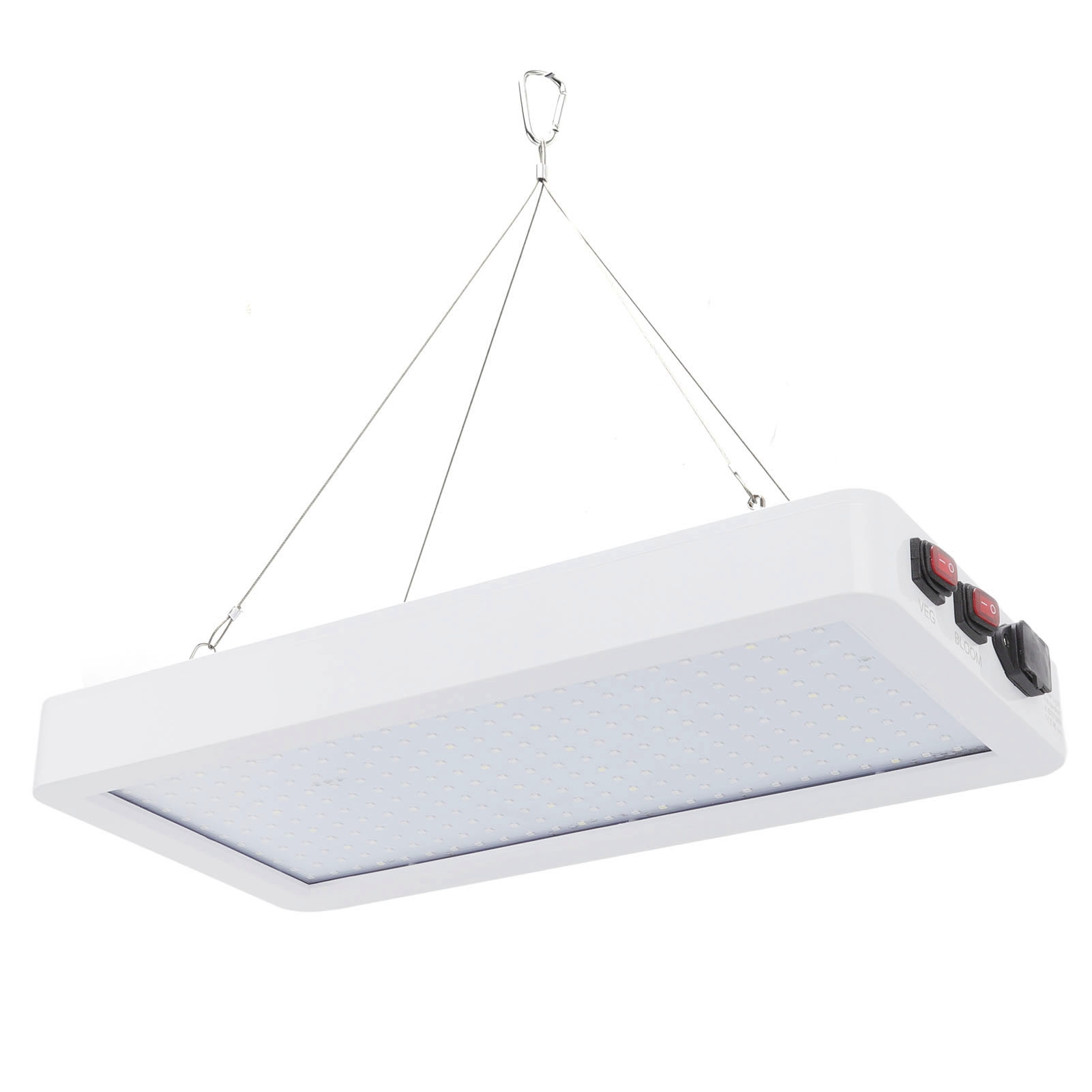 2000-w-vollspektrum-led-pflanzenlampe Mit Doppelschalter Und 3 Geschwindigkeitsstufen Für Zimmerpflanzen (wachstum Und Blüte). Eu-stecker 100–277 V.