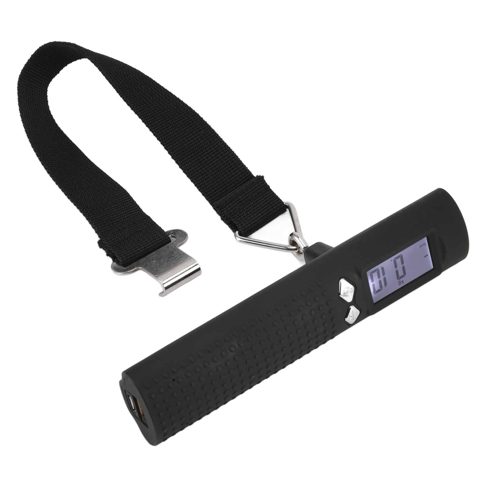 3-in-1 Digitale Gepäckwaage (50 Kg/110 Lbs) Mit Taschenlampe, Powerbank-funktion Und Lcd-display Für Reisegewichtsmessung