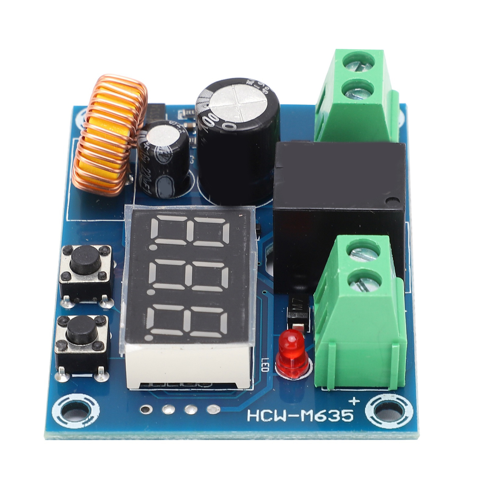 Dc-spannungsschutzmodul Xh-m609 Unterspannungstrennplatine Für Lithiumbatterien 6–60 V