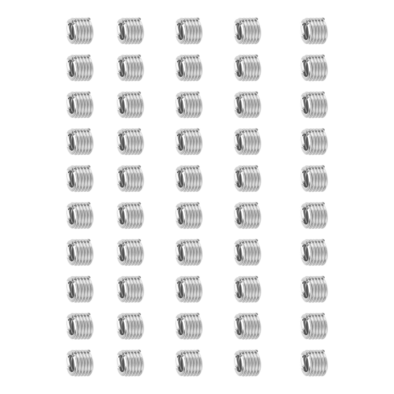 50 Stück Gewindeeinsätze (us-einheiten) Für Schraubenbuchsen, Gewindereparaturwerkzeug 1/4 Zoll-201,5d