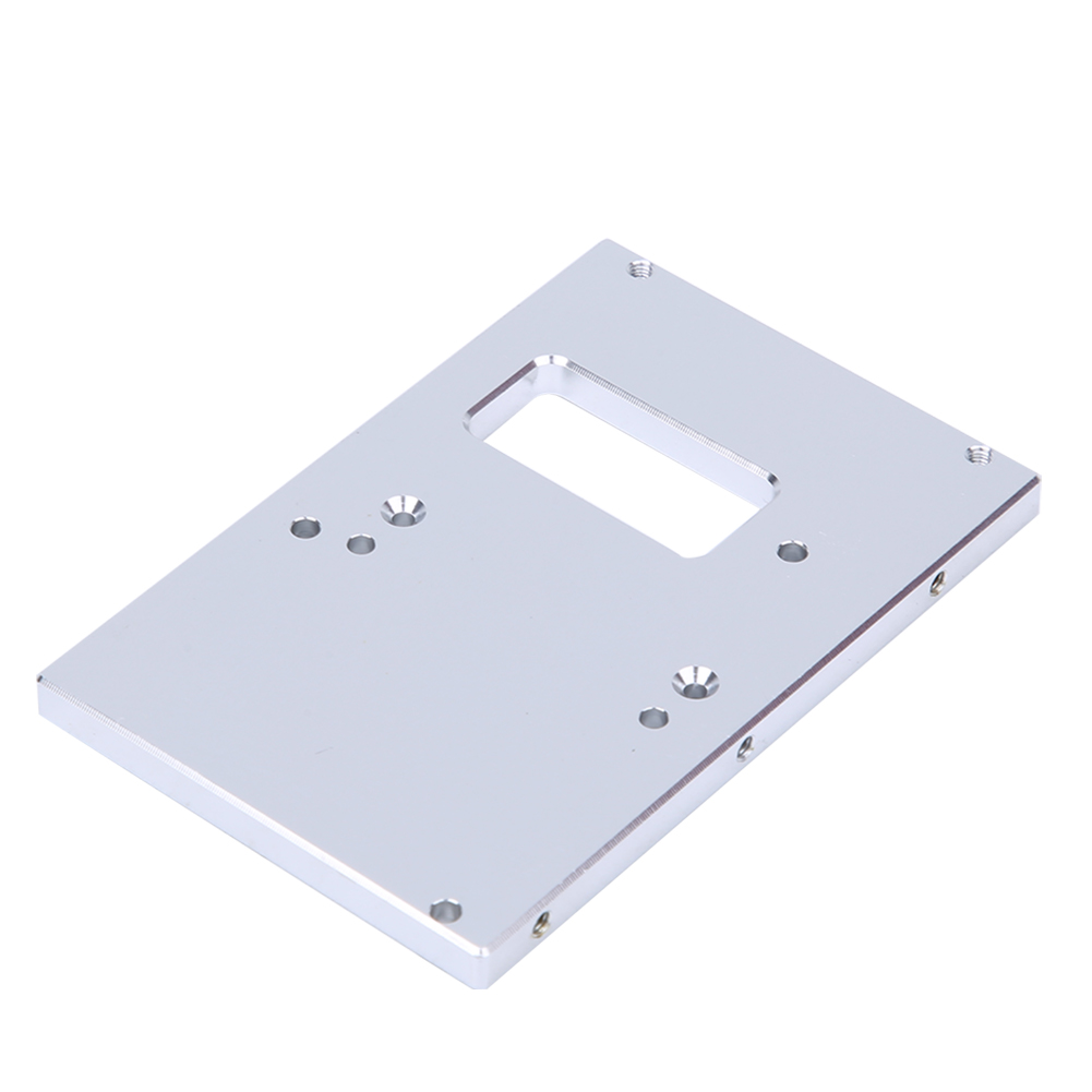 Befestigungsplatte Für Lenkgetriebe Aus Aluminiumlegierung 17g, Passend Für Mn D90 Mn-99 Mn-91 Fj-45 Rc-zubehör (silber Mn-010s)