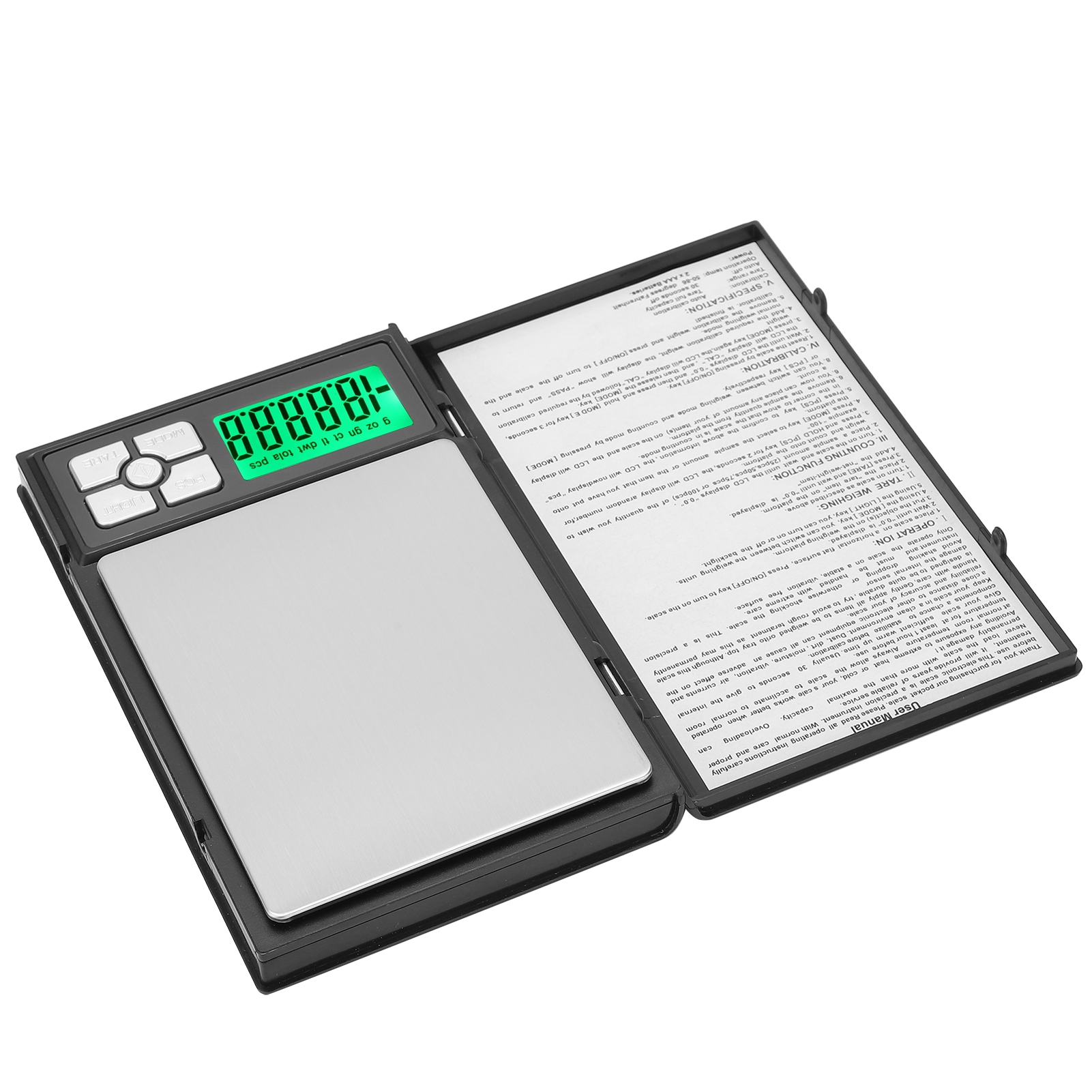 Digitale Taschenwaage Mini Tragbare Bds 1108-1 Elektronische Waage Zum Wiegen Von Goldschmuck 500 G/0,01 G
