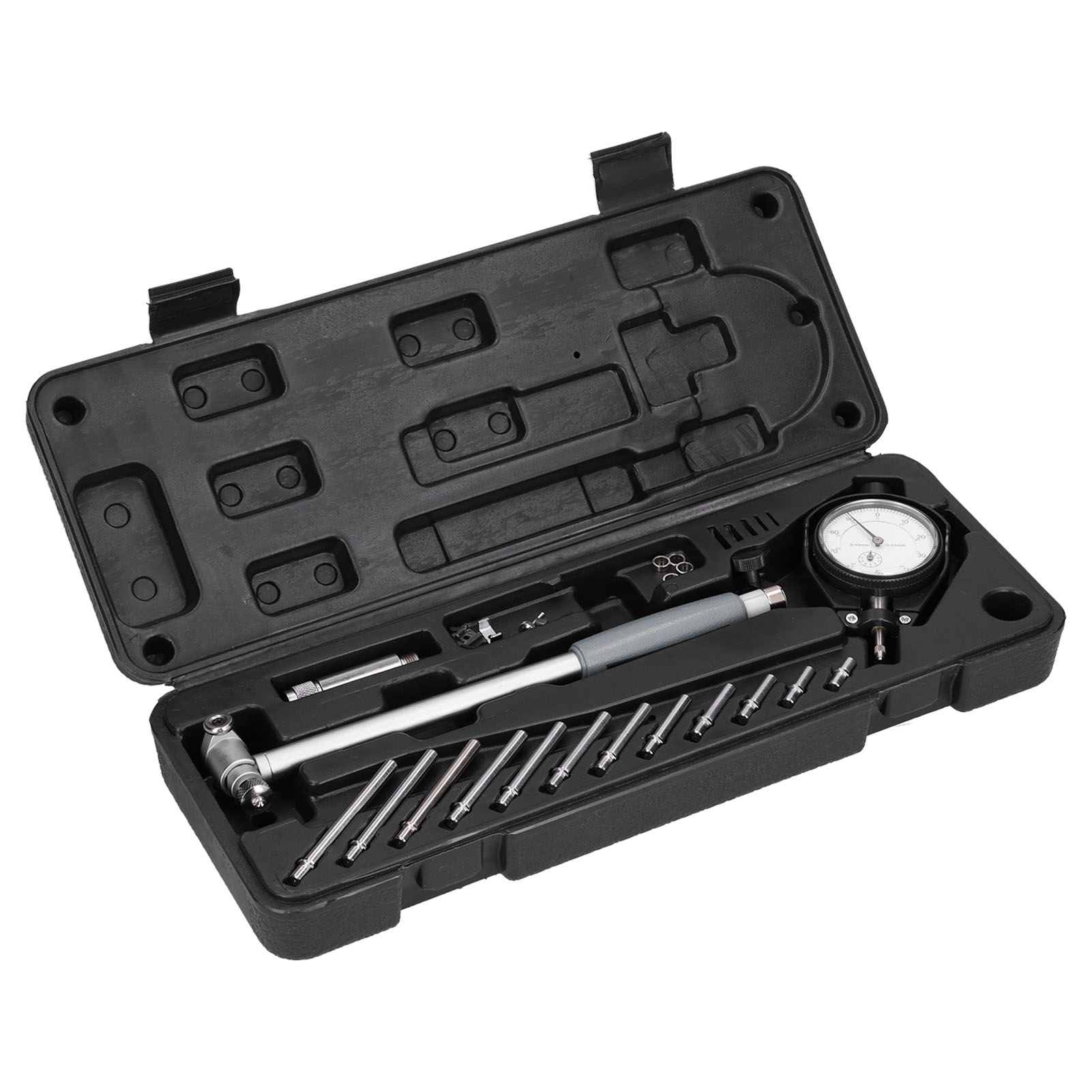Messuhr-set, 0,01 Mm Genauigkeit, Messwerkzeug Aus Aluminiumlegierung, Messbereich 50–160 Mm
