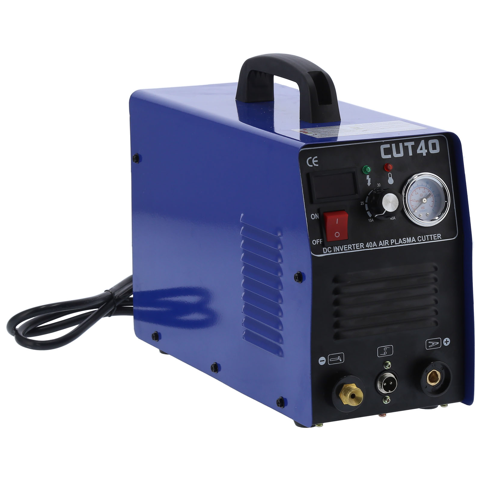 Plasmaschneidgerät Mit Lichtbogenschneider, Inverter-gleichstromschweißgerät Mit Druckluftbrenner Und Zubehör, Cut40eu-stecker, 220 V