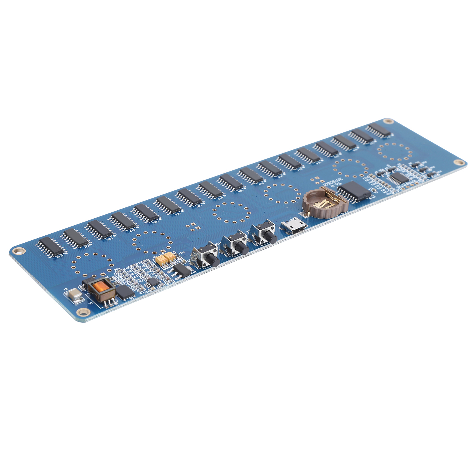 Leuchtende Röhrenuhr-modul, Diy-digitalanzeigeplatine (24 Stunden), Elektronisches Bauteil, Usb 5v