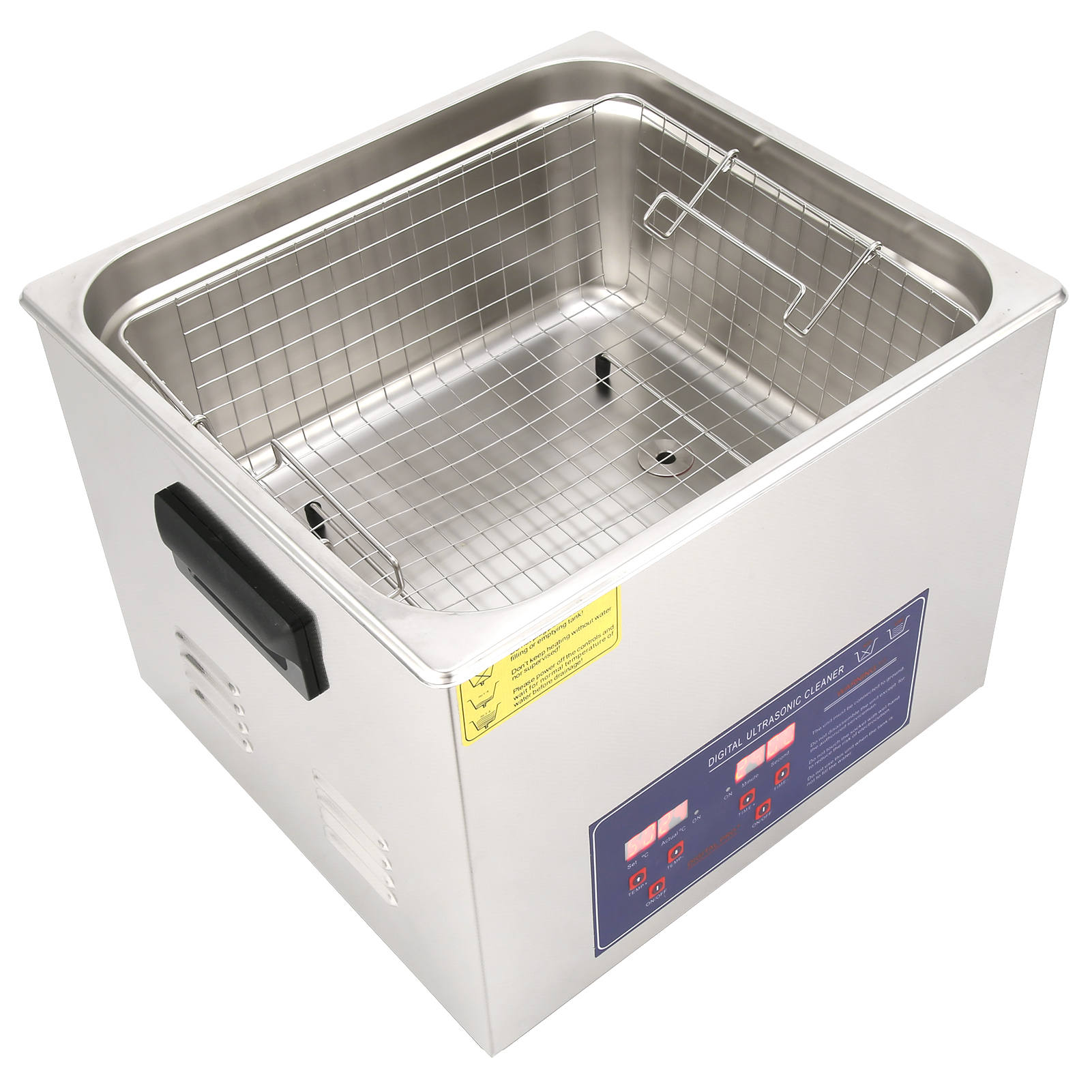 Ultraschallreiniger Mit Digitalanzeige, Timer, Heizfunktion, Reinigungsfunktion, Waschmaschine Ps‑60aeu, Stecker Ac220v