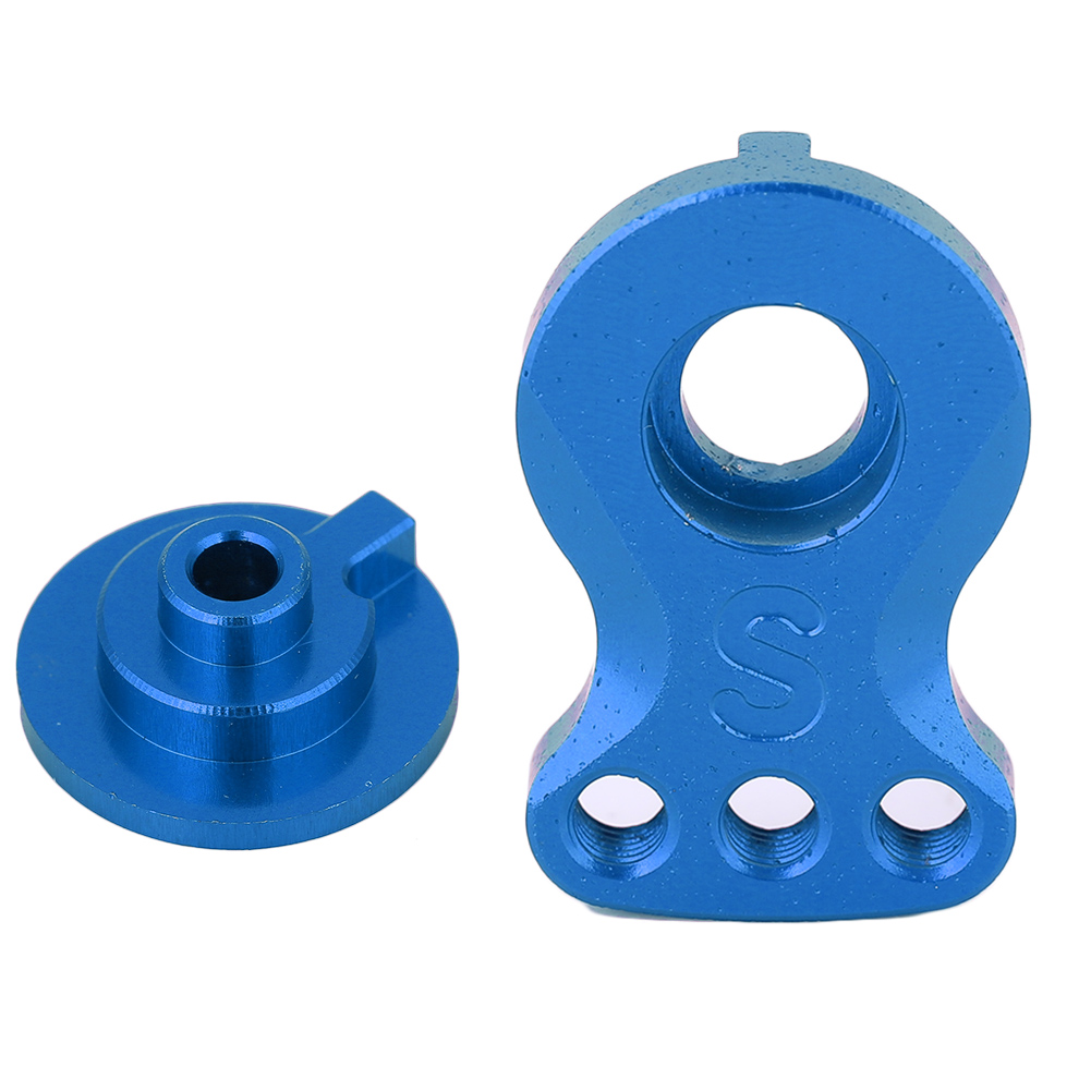 23t Puffer-metall-stahl-ringzahnradarm Für 1/10 1/8 Rc-fahrzeuge (s-modell) (n10226nb Blau)