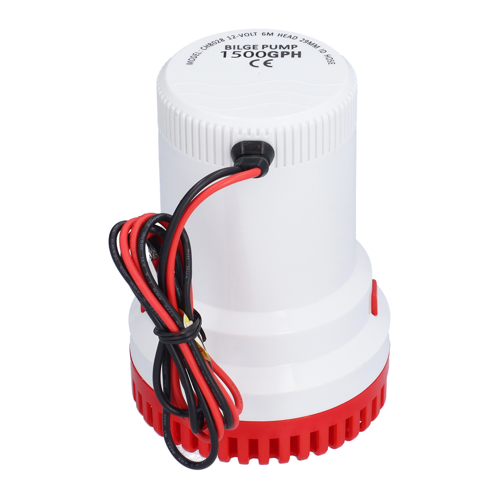 Multifunktionale, Geräuscharme Tauchpumpe Für Bilgenwasser, Geeignet Für Boote Und Teiche, 12 V Dc, 1500 Gph