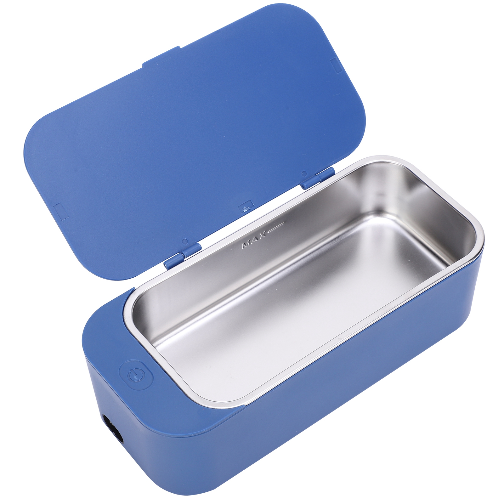 Ultraschallreiniger Für Schmuck Und Brillen, Tiefblau, 450 Ml, Wechselstrom 220–240 V, 50/60 Hz