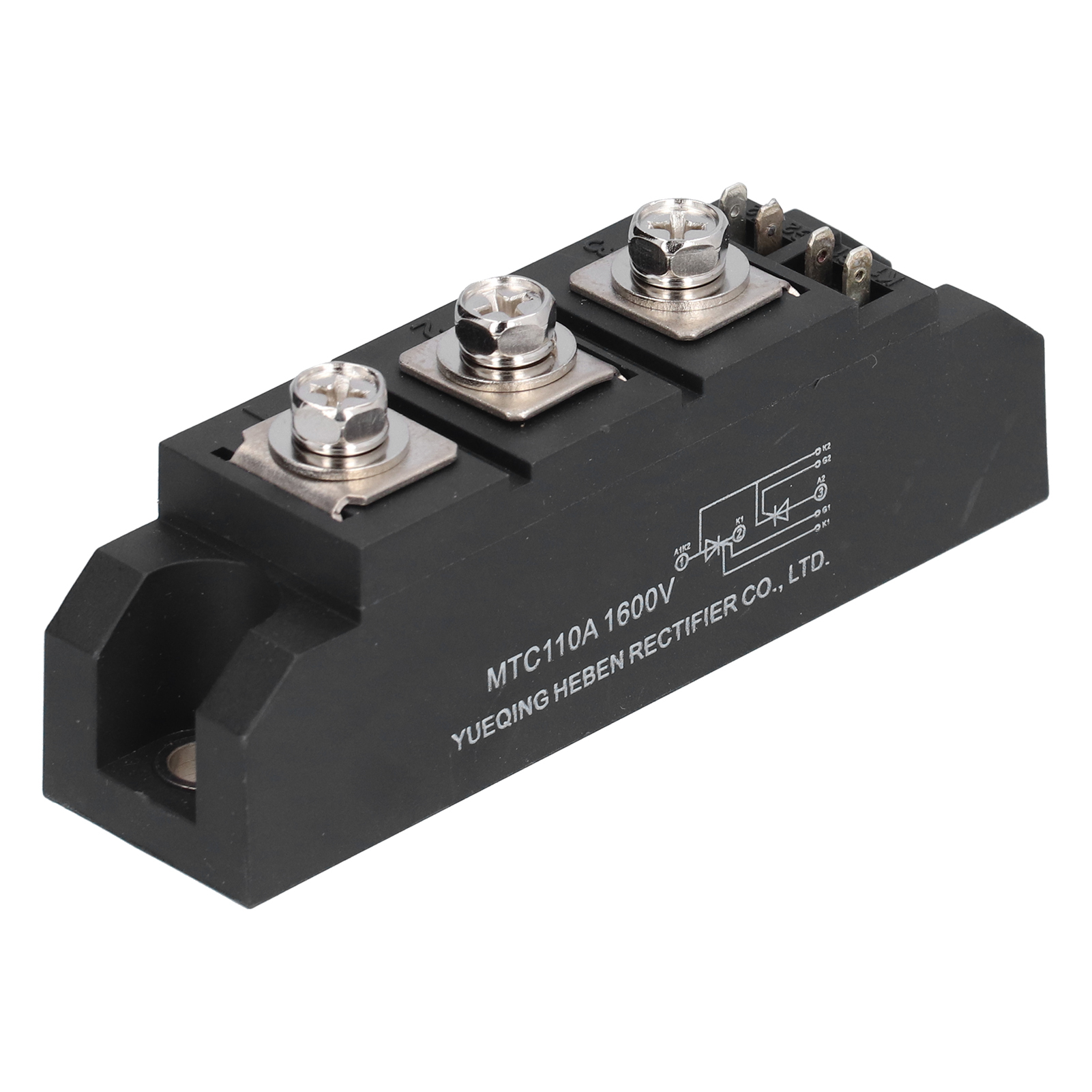 Gleichrichtermodul Thyristor 3-polige Gleichrichterbrücke Für Schaltungssteuerung Mtc110a 1600v