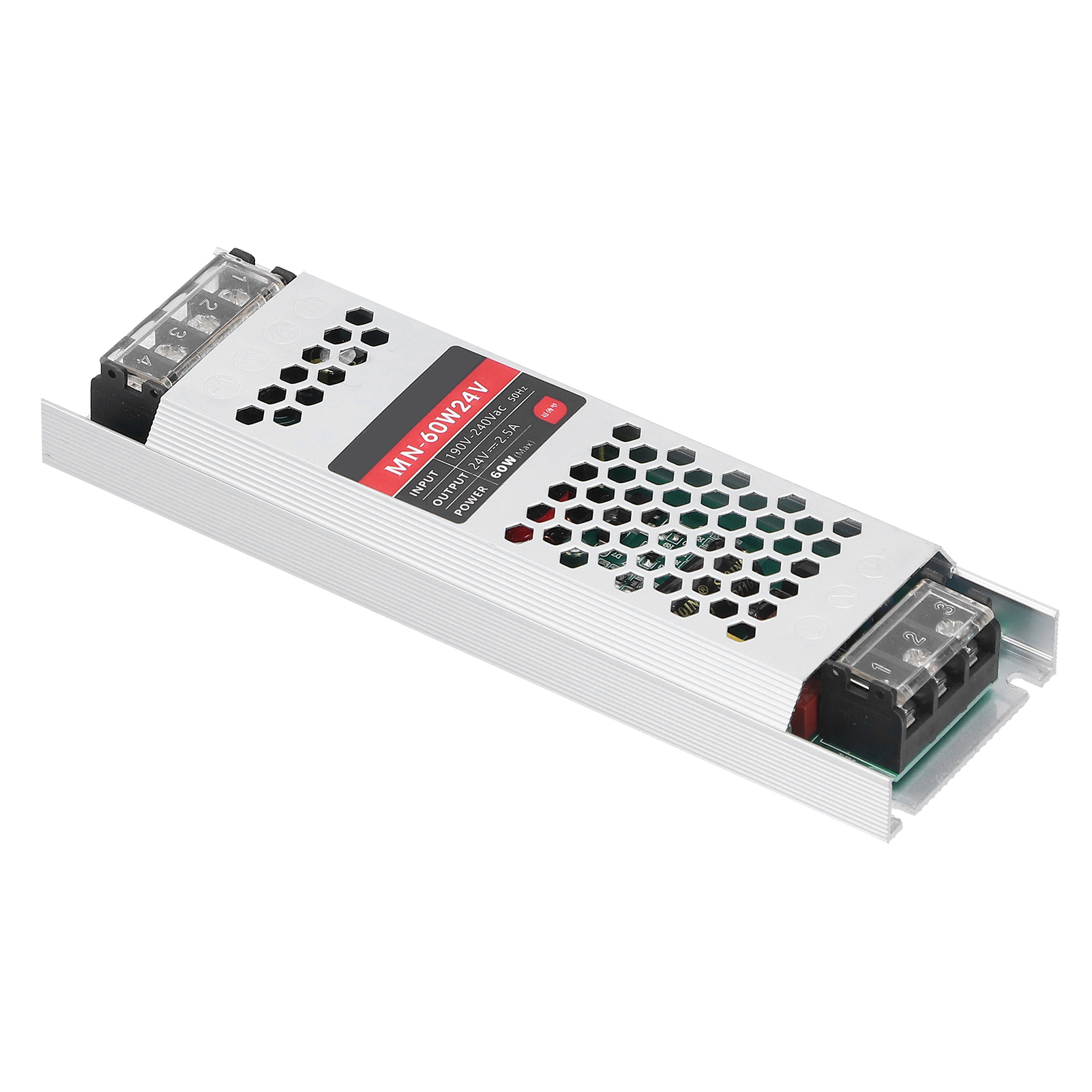 Led-schaltnetzteil-treiber, Ultradünner, Langer Streifen, Wasserdichter Transformator-adapter 60w (dc24v)