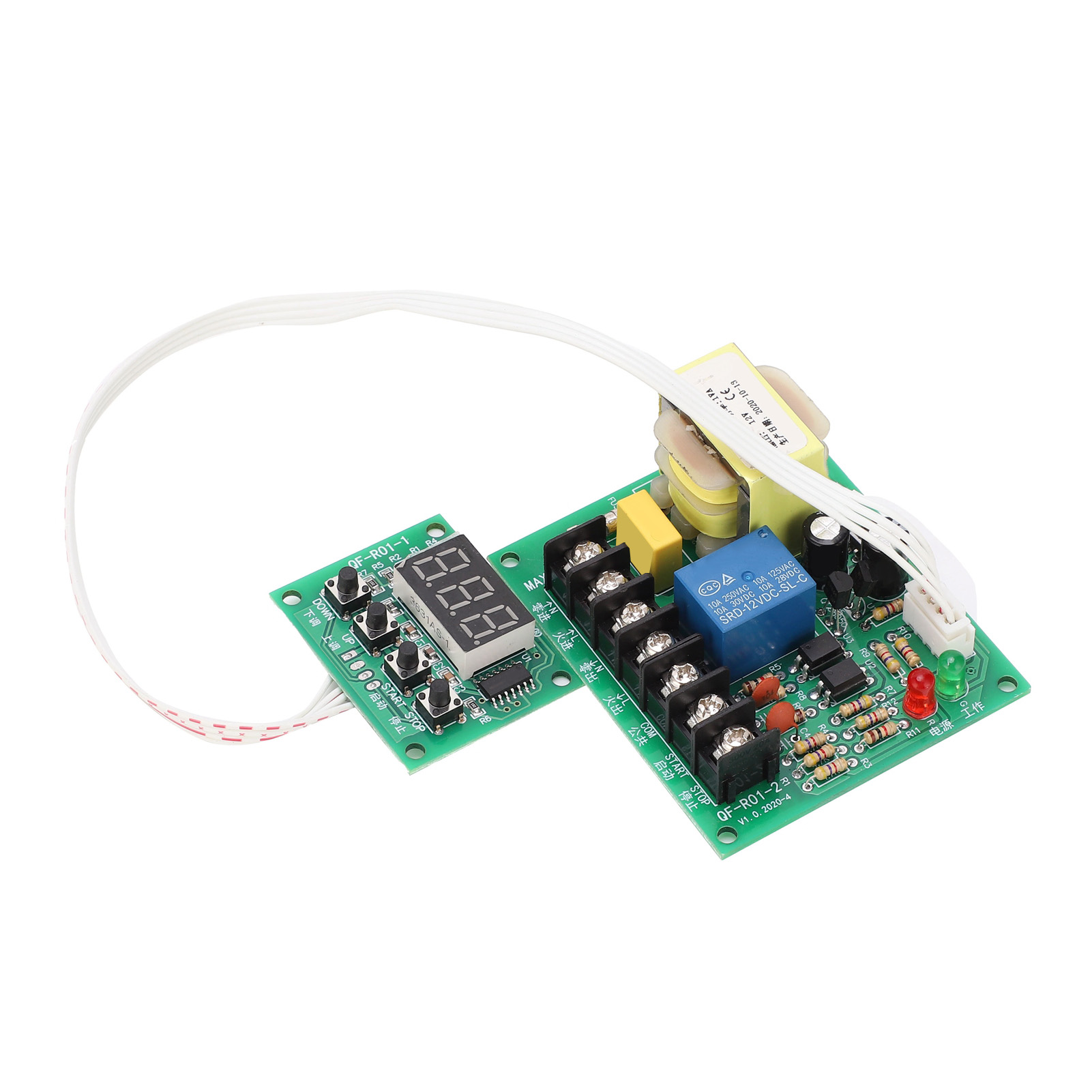 Verzögerungsrelaismodul Optokoppler-isolationstimer Industrielle Steuerungskomponenten Qf‑r01‑2 220v