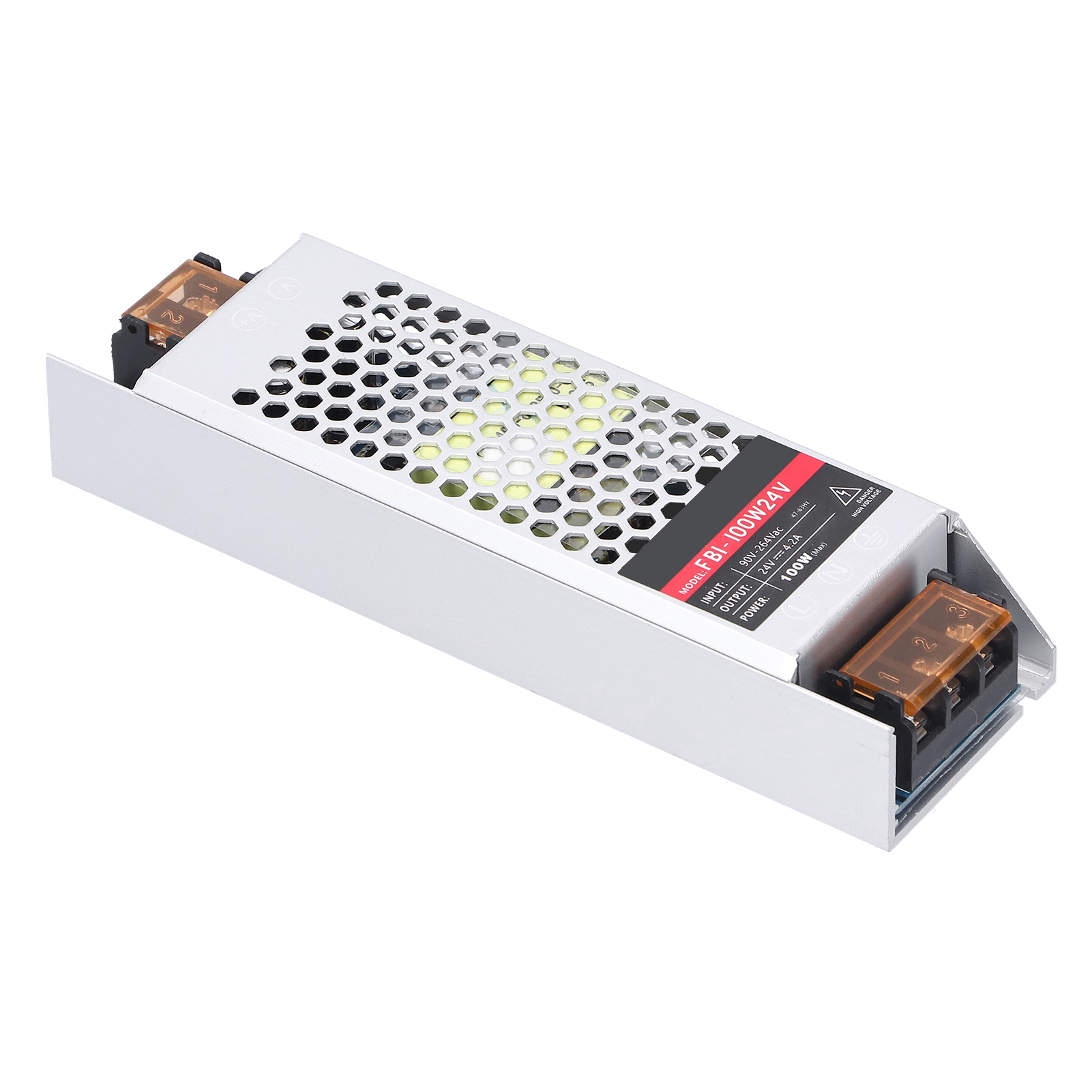 Led-schaltnetzteil-treiberadapter 100w Für Lange Led-streifen Im Innenbereich, Fbi-serie, Ac90-264vdc24v