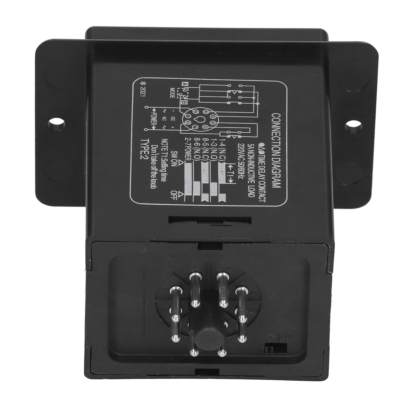 Jyio Zeitrelais Mit Digitaler Anzeige, Hochpräzise Zyklusverzögerungssteuerung, 50/60 Hz, 220 V Ac, 999 M