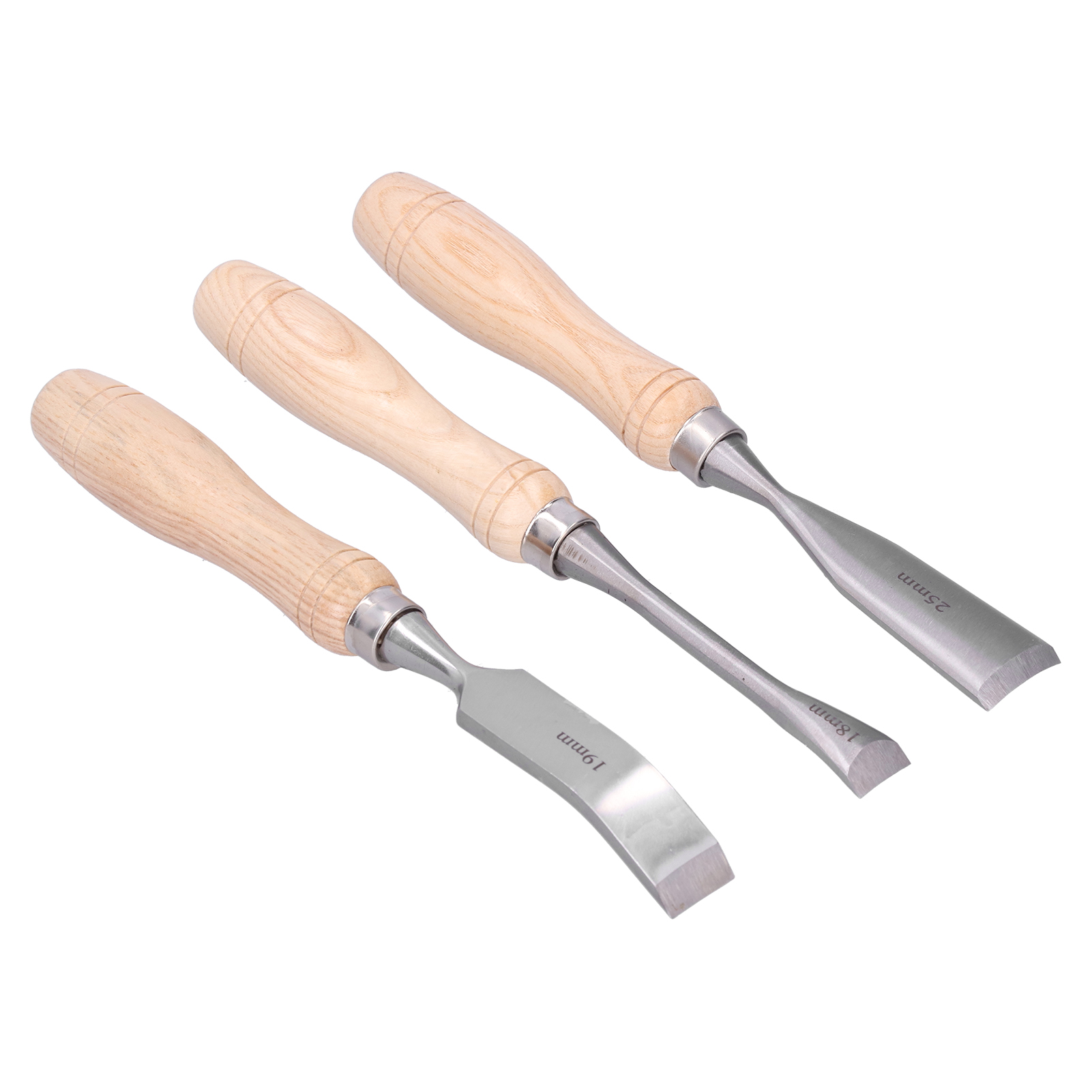 12-teiliges Meißelset Mit Holzgriff Aus 65er Manganstahl, Multifunktionales Handwerkzeug Für Schreiner Und Schnitzer