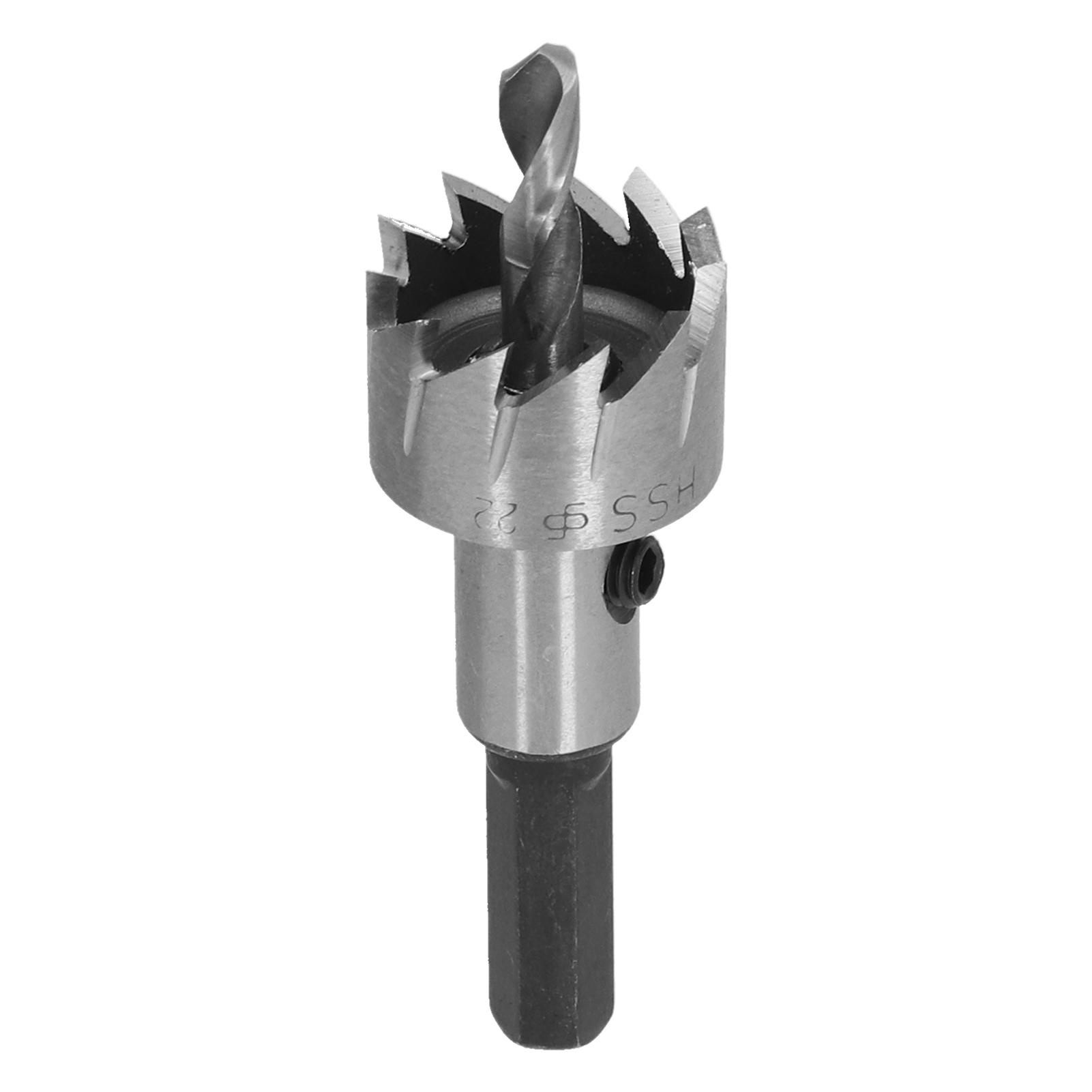 Lochsägenbohrer Aus Hss Mit Sechskantschlüssel Für Metall-, Kunststoff- Und Harzplatten