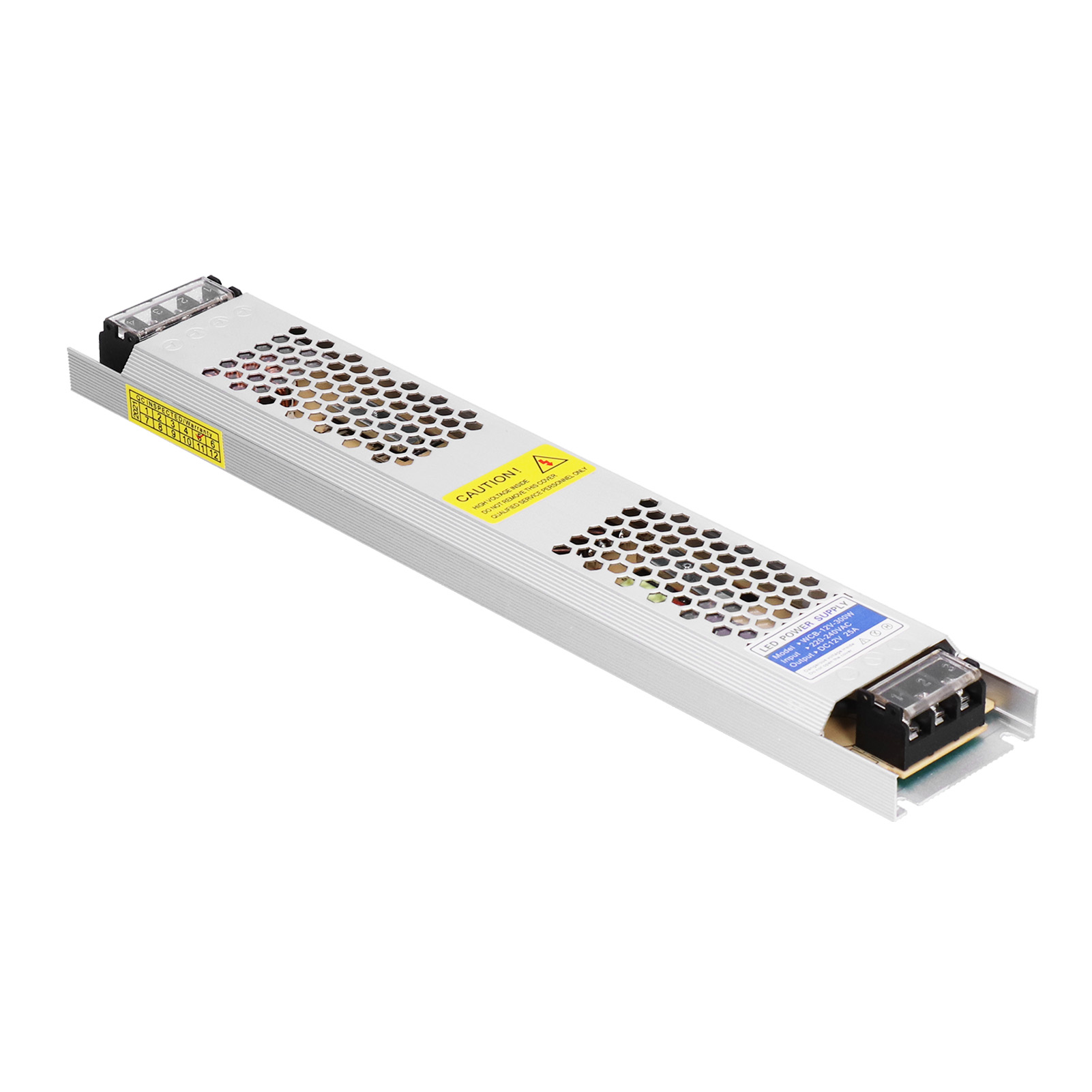 Schaltnetzteil Für Ultradünne Led-streifen (310 X 55 X 24 Mm), Aluminiumlegierung, Stabile Leistung, 12 V, 300 W