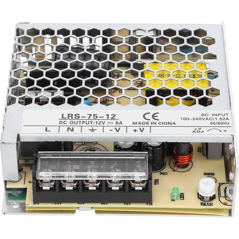 Berm Led-schaltnetzteil 75w Transformator-treiber Mittel- Und Niederspannungsgeräte Lrs-75-12