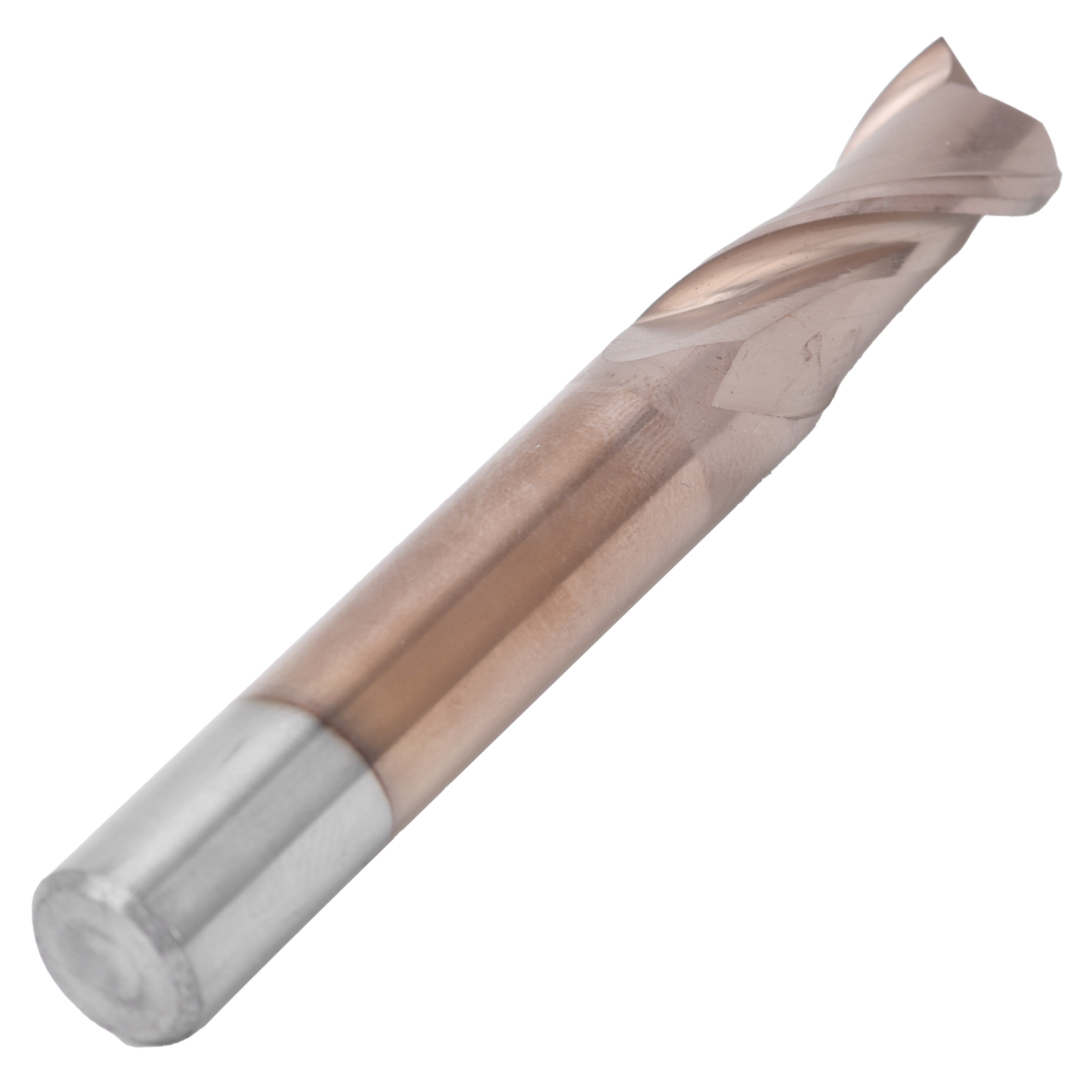 Schaftfräser, Gerader Schaftfräser, Hss-2-schneiden-schaftfräser Für Gehärtete Legierte Stähle, D10xd10x25 X75l