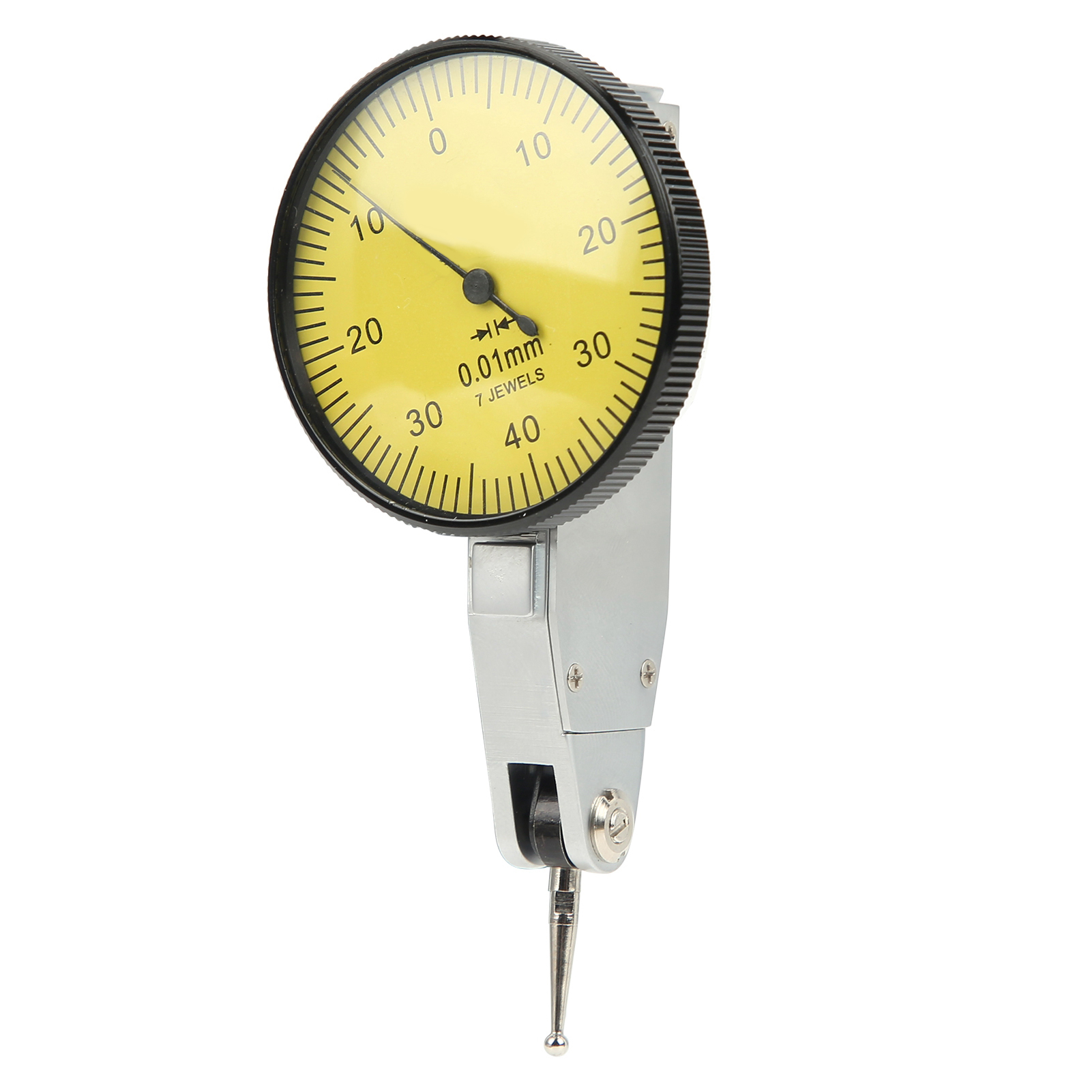 Hebelmessuhr, Hochpräzises Messinstrument Aus Edelstahl, 0–0,8 Mm