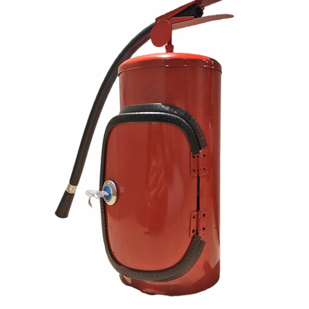Feuerlöscher-minibar Für Whisky-liebende Feuerwehrleute – Handgefertigtes Minibar-geschenk Für Feuerwehrleute