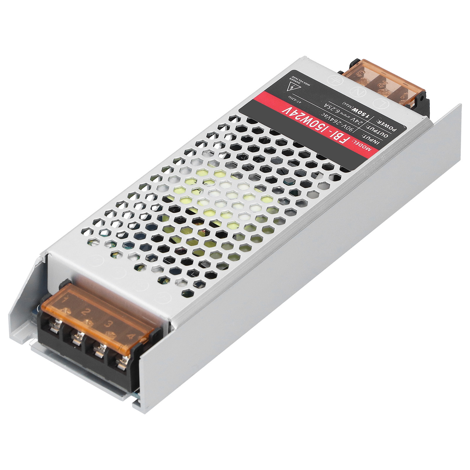 Netzteil Schalttransformator Led Ultradünn Industriebedarf 150w Ac90-264vdc 24v