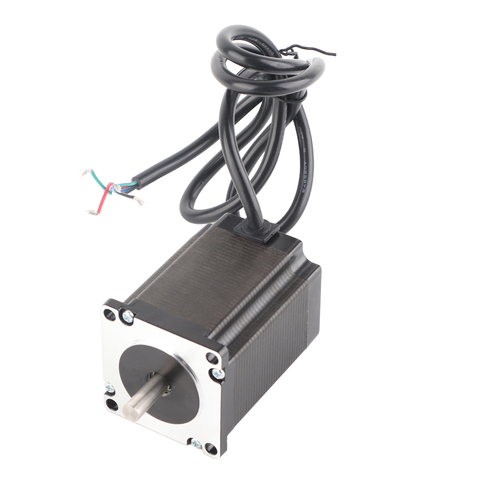 Schrittmotor 57, 4-adrig, 1,8 Nm, 1,8° Anstellwinkel, Geräuscharm, Für Maschinenantriebe, 24 V, 3 A, 72w57hs7630a4d8, Einwellig