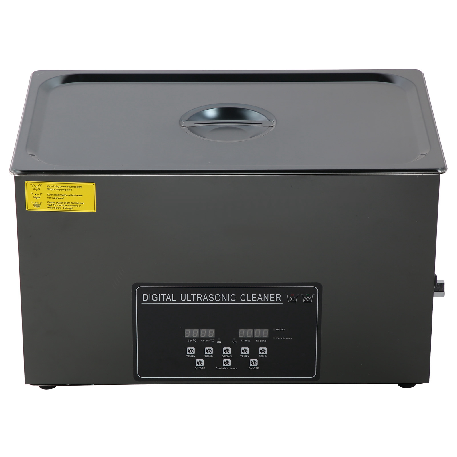 30-liter-ultraschallreiniger, Edelstahl, Digitalanzeige, Industriereinigungsmaschine Ym-1030aeu, Stecker 220 V
