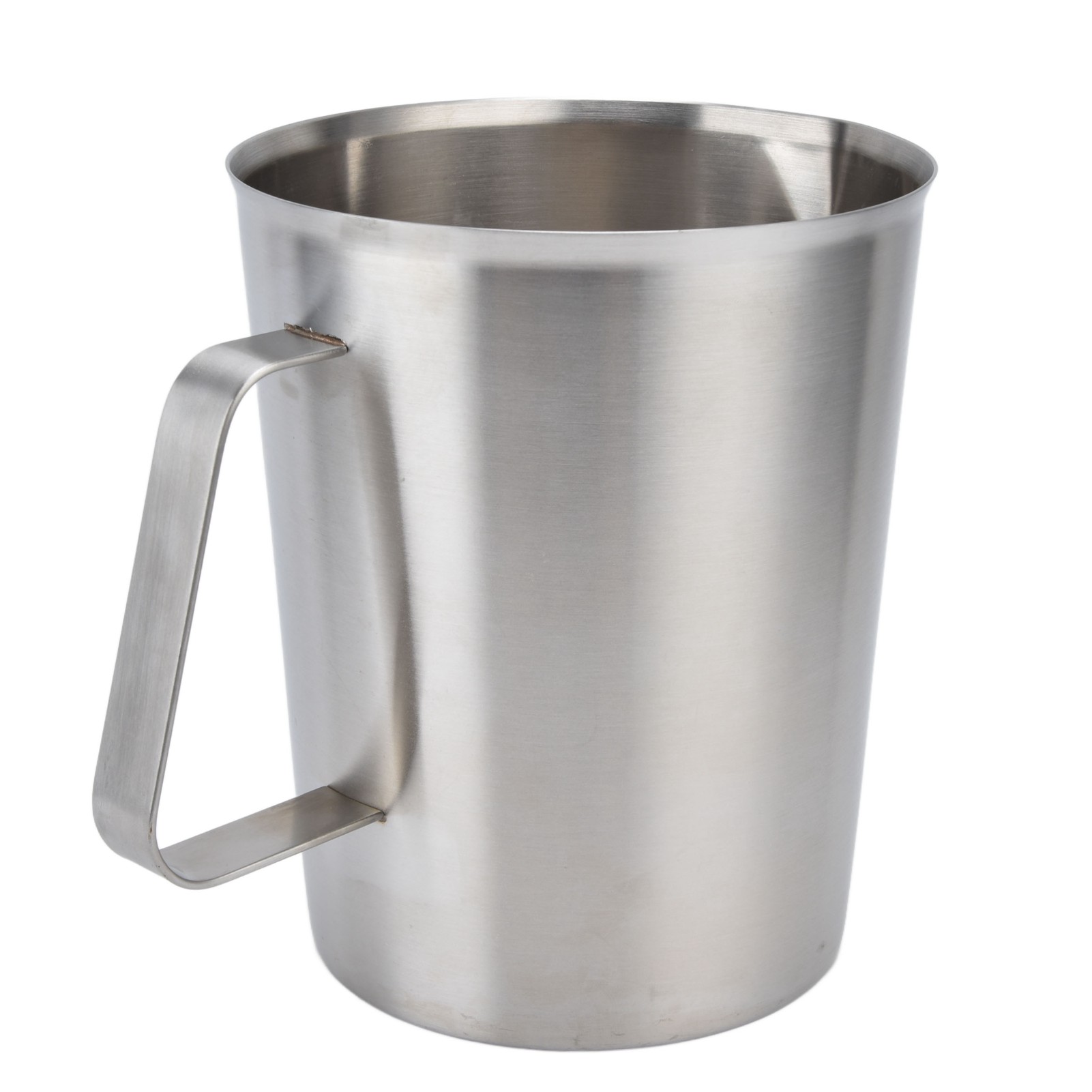 Messbecher Aus Korrosionsbeständigem Edelstahl 304, Kaffee- Und Milchaufschäumbecher Mit Skala Für Zuhause, Café (1500 Ml)