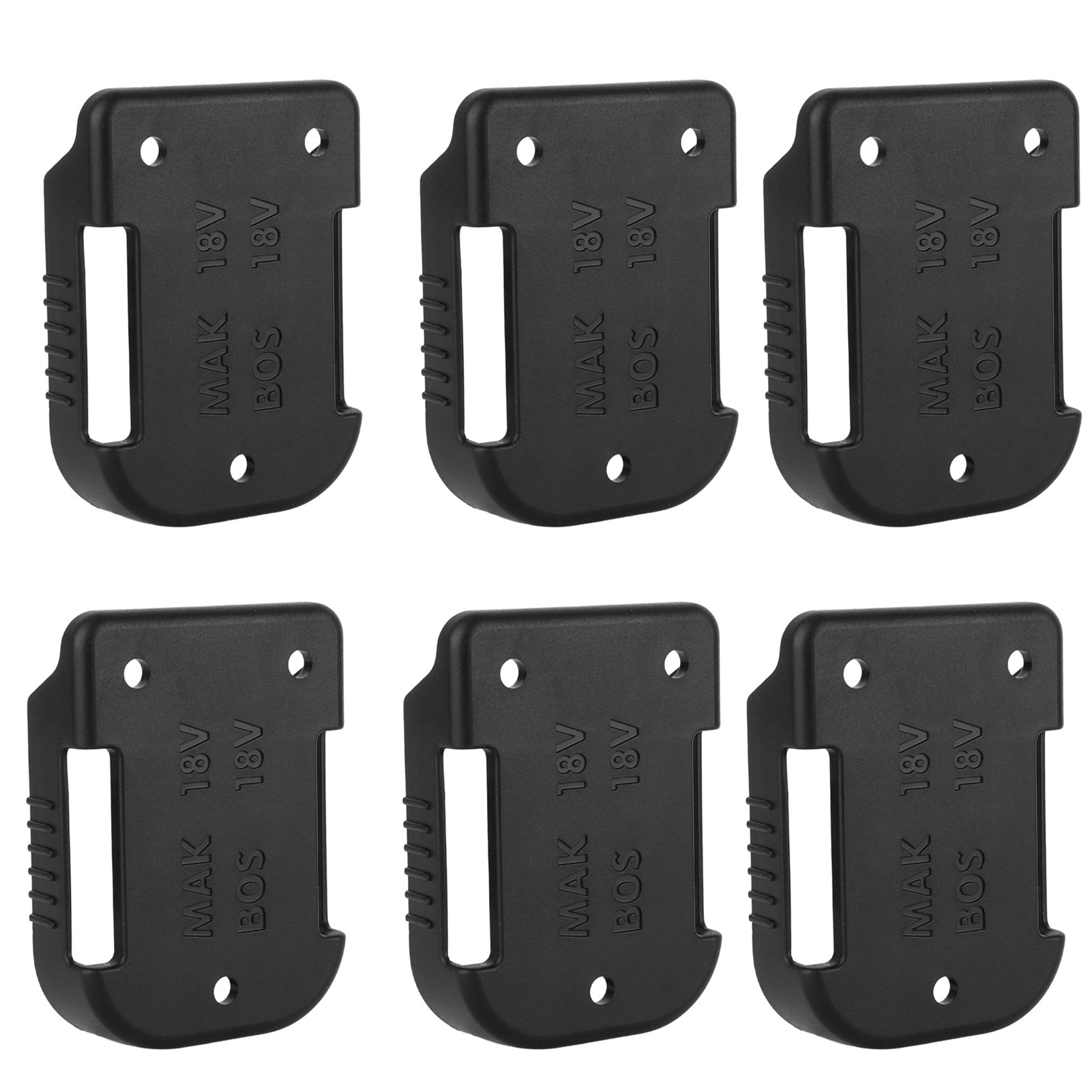 6-teiliges Set Akku-stromanschluss-adapter-dockhalter Für Bosch 18v Schutzhülle