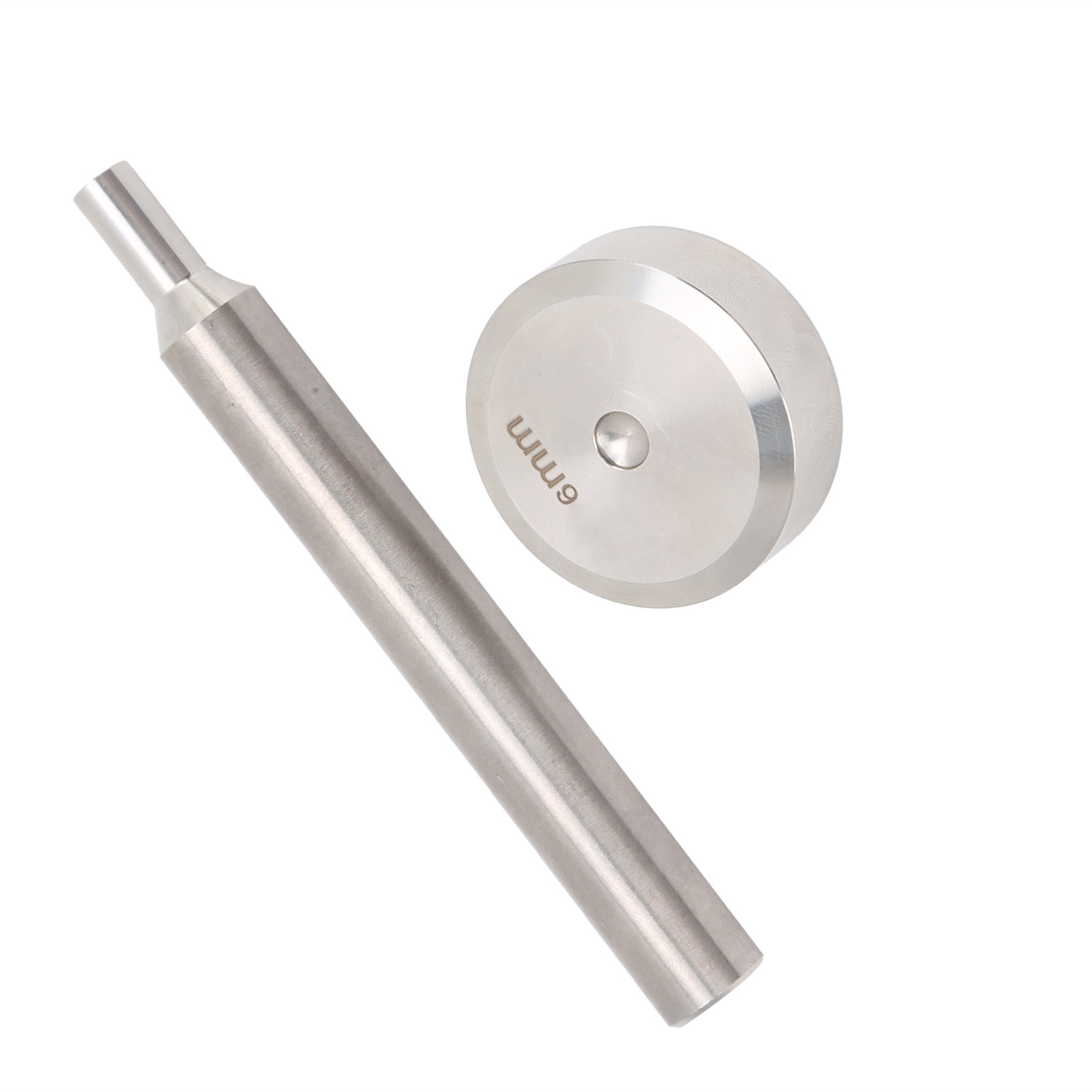 Doppelseitiger 6-mm-nietdorn Zum Befestigen Von Knöpfen Bei Diy-lederarbeiten