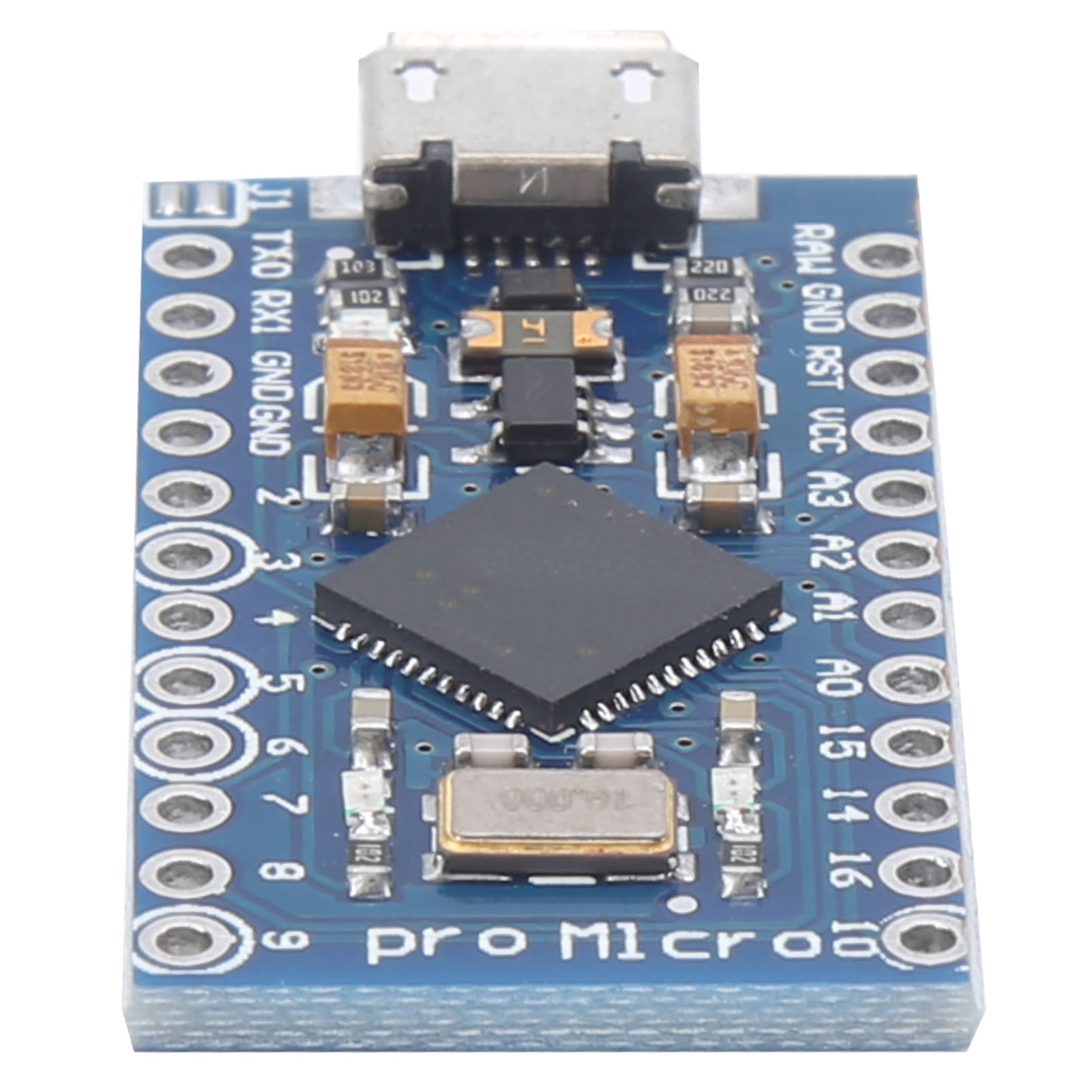 Scm-entwicklungsboard, Mcu-diy-modul, Leiterplatte Mit Elektronischen Bauteilen, 2-poligen Stiftleisten, 5 V, 16 Mhz