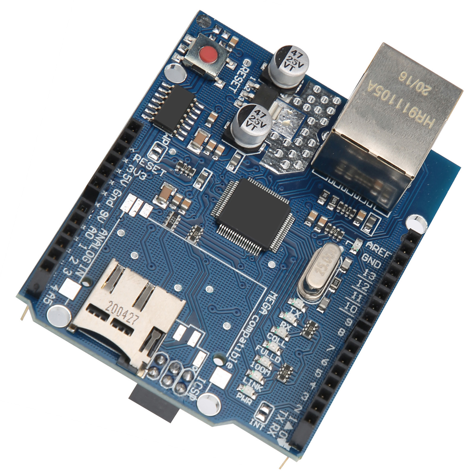 Erweiterungsplatine Modul Netzwerk Lan Ethernet W5100 Kartenleser Diy Elektronische Komponente