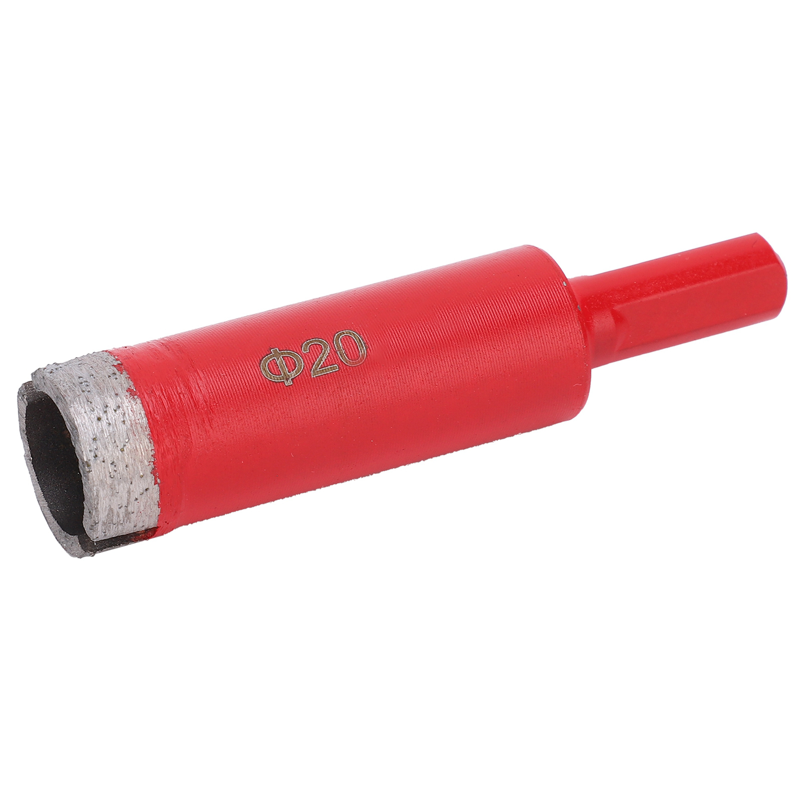 Sägezahn-bohrer Mit Flachzahnung, Diamantbeschichtet, Aus Hss-stahl, Zum Aufbohren Von Löchern In Keramikfliesen Und Marmor, 20 Mm