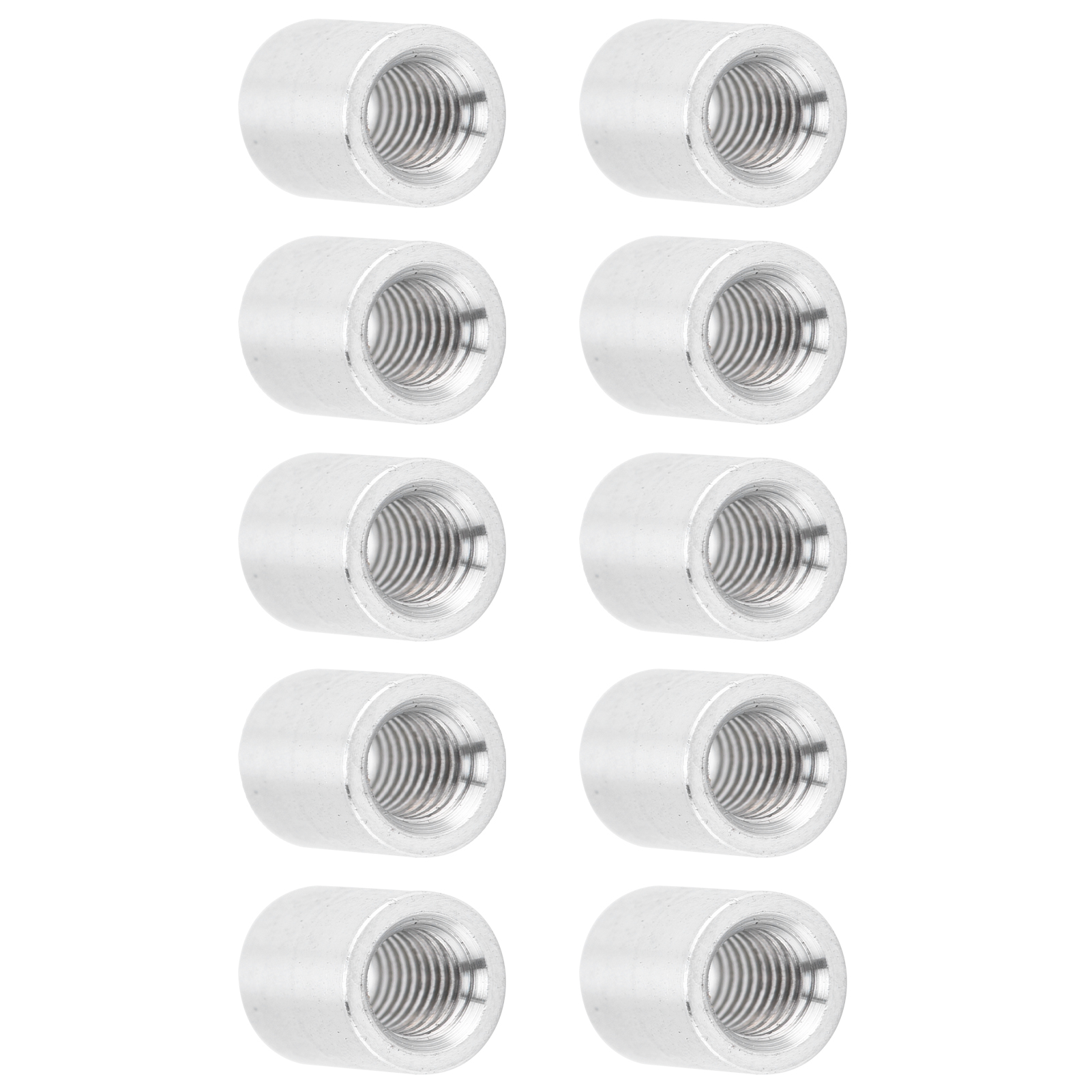 10 Stück Runde Abstandshalter Aus Aluminiumlegierung Mit Innengewinde M4x0,7 Mm, 8 Mm Lang