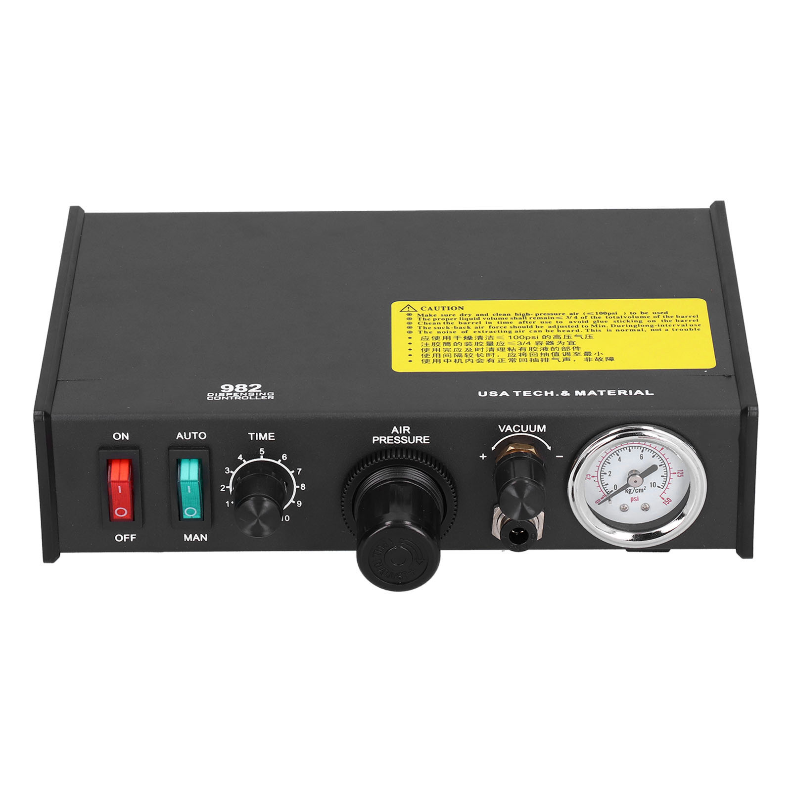 Halbautomatische Klebstoffdosiermaschine Aus Aluminiumlegierung Mit Einer Minimalen Tropfmenge Von 0,01 Ml (ac220-240v Eu-stecker)