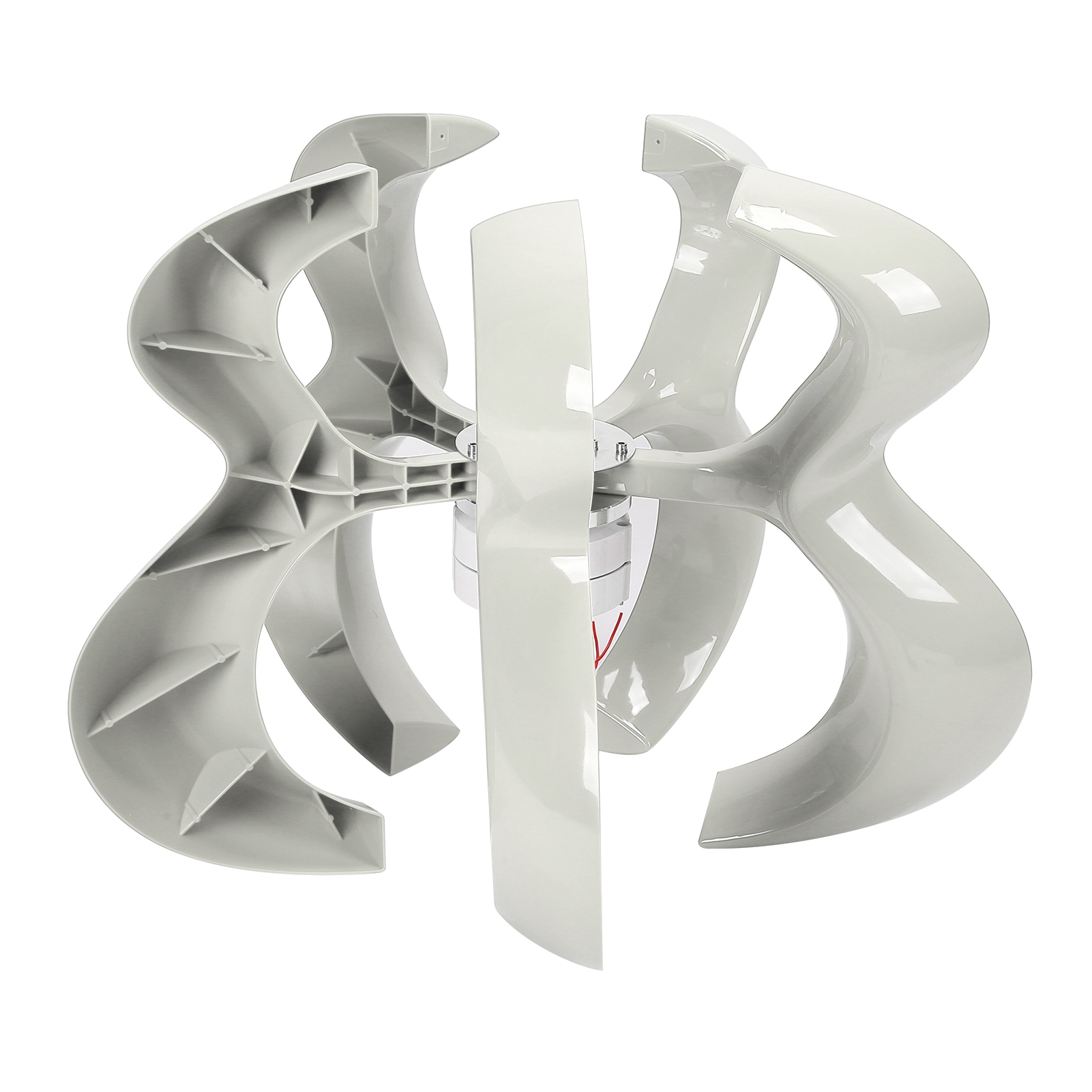 Windkraftanlage Mit 5 Blättern, Vertikaler Kürbisform, Permanentmagnetantrieb, Dthl400w(48v)