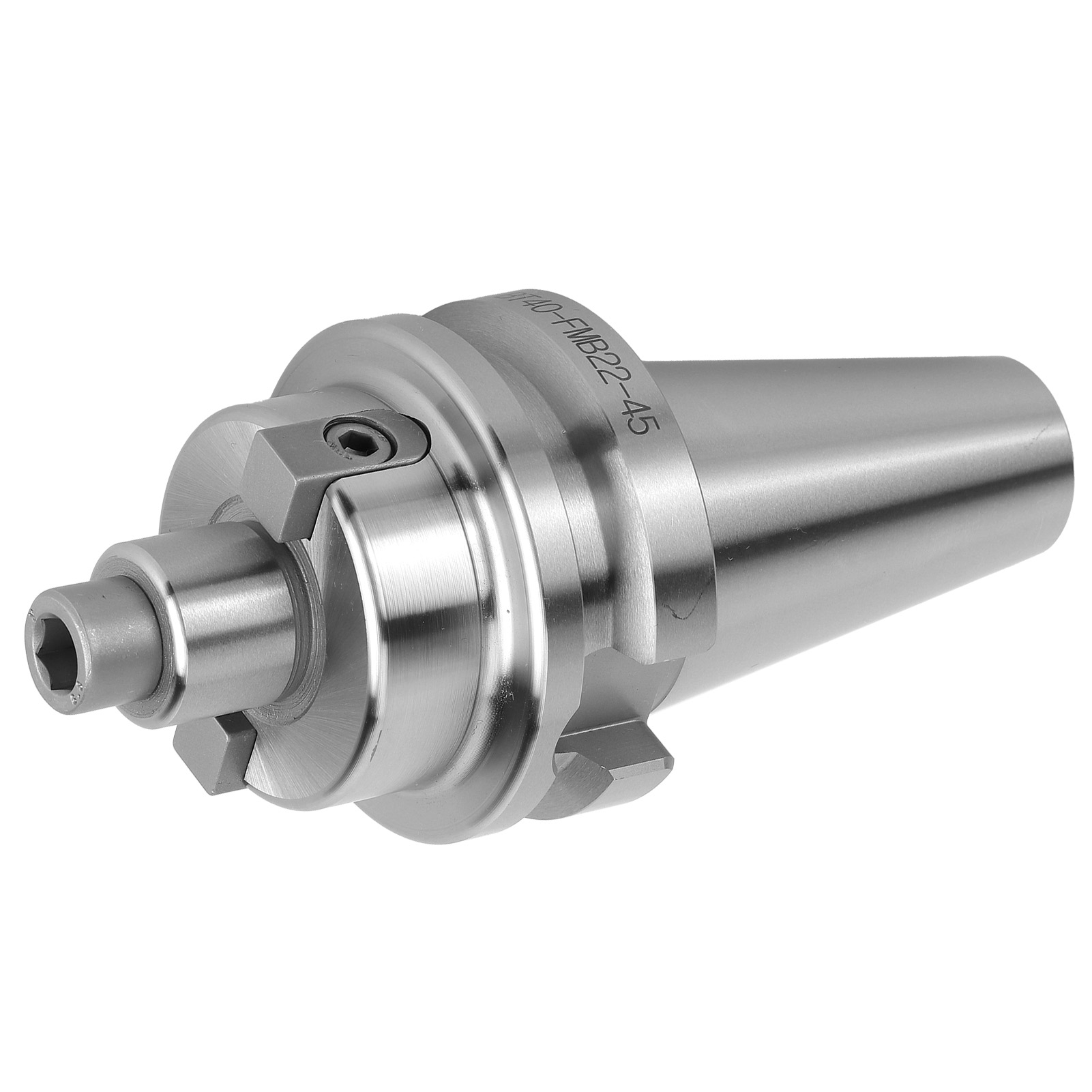 Cnc-werkzeughalter Aus Hochkohlenstoffhaltigem Stahl, Spannzangenfutter Für Fräsmaschinen, Bt40‑fmb22‑45