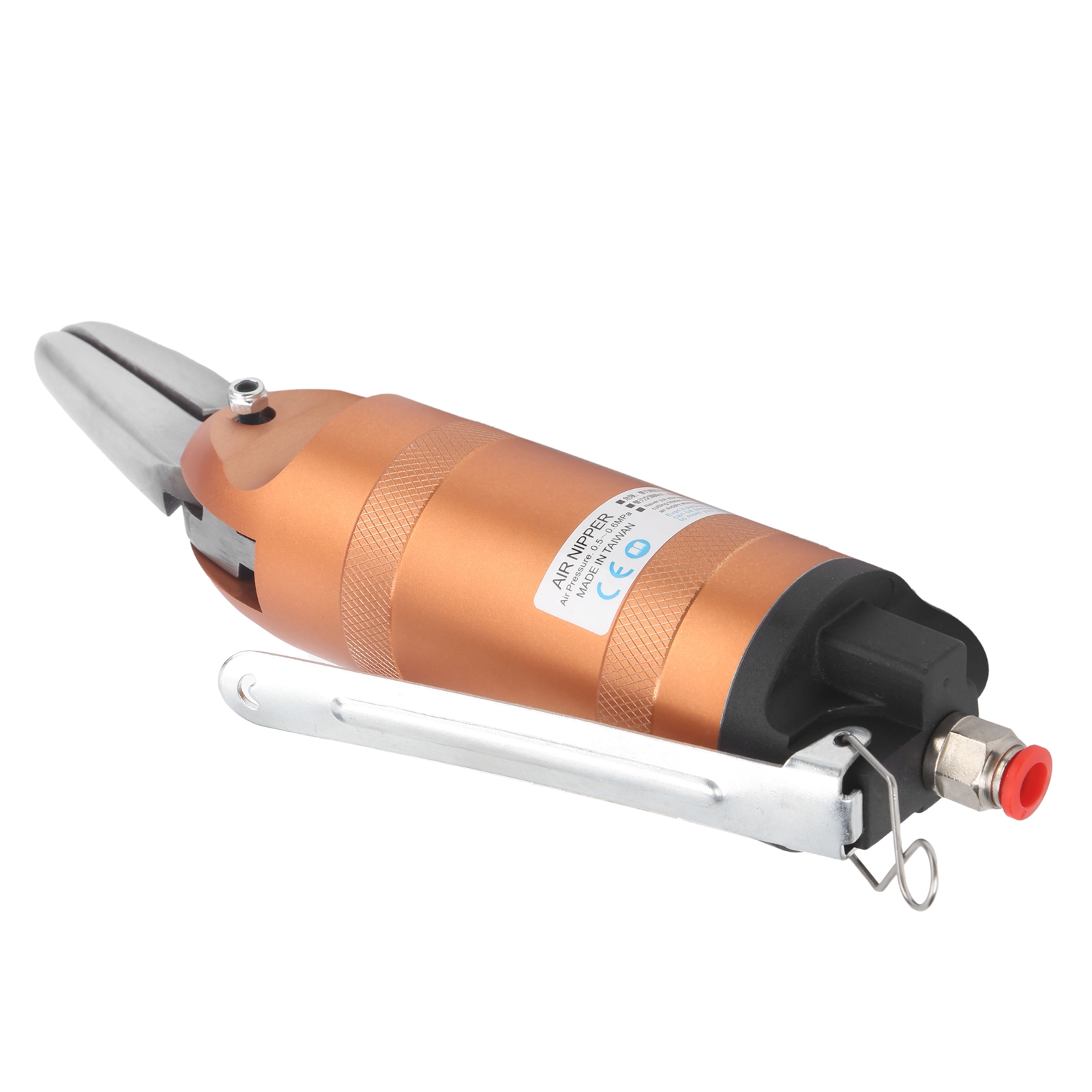 Pneumatische Crimpzange Kp‑773 Aus Legiertem Stahl, 2-port-druckluftzange Zum Schneiden Von Kupfer- Und Eisendraht