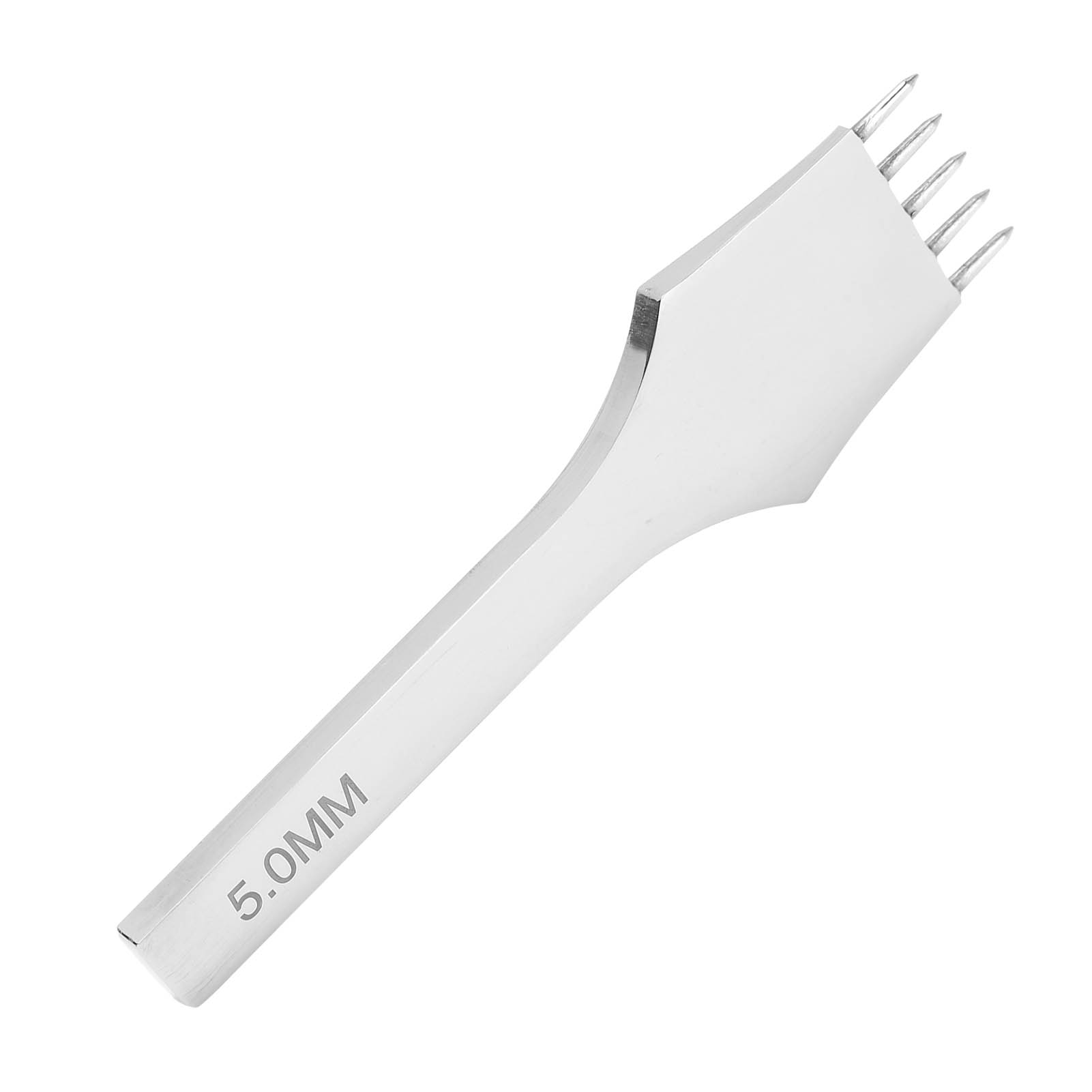 Leder-zinkenmeißel, Reihenlochstanze, Stahl, Näh-, Schnür- Und Lochwerkzeug, 5 Mm, 5 Zinken