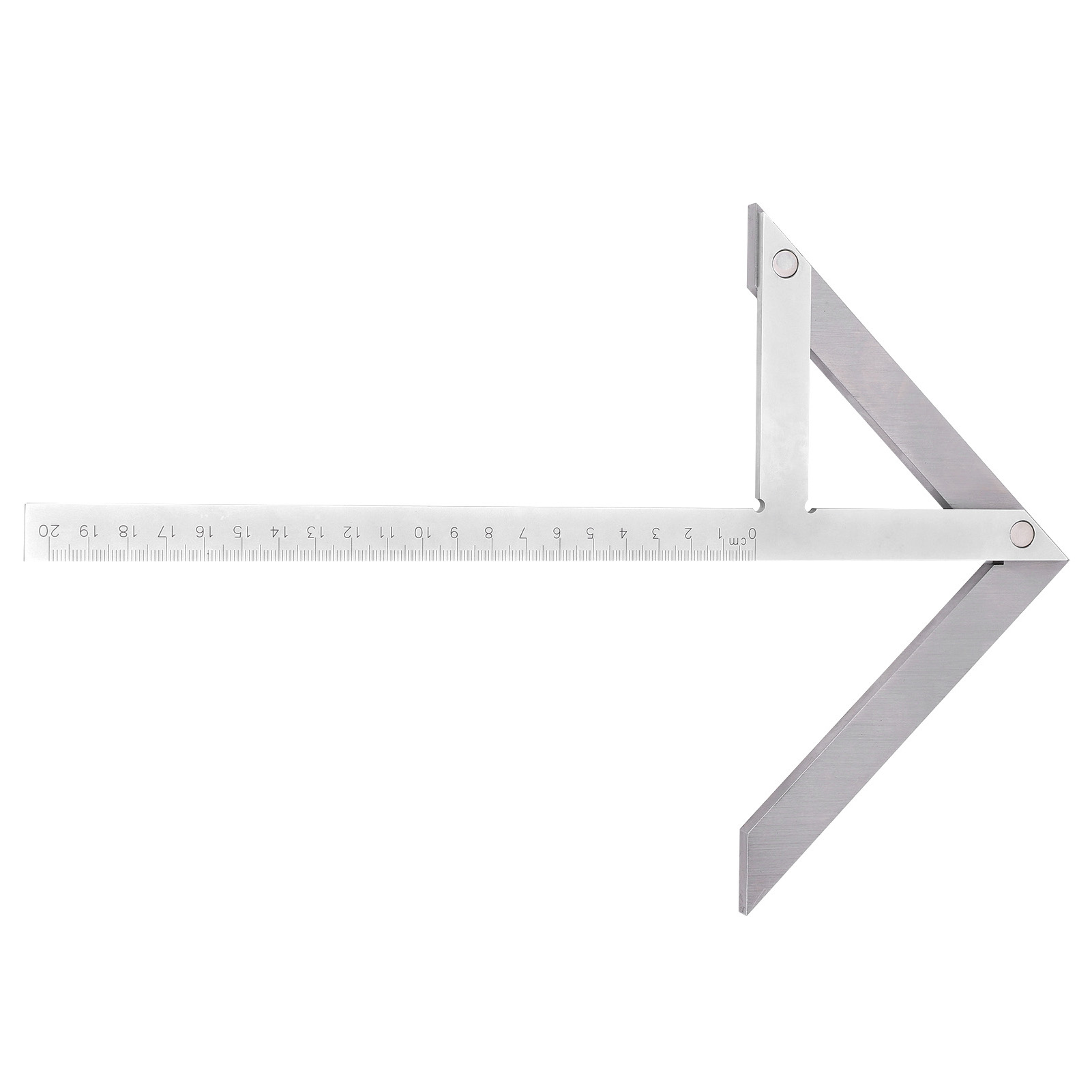 Winkelmesser, Winkelmesser, Hochpräziser Zentrierpunktmarker, Anreißwerkzeug, Holzbearbeitungslineal