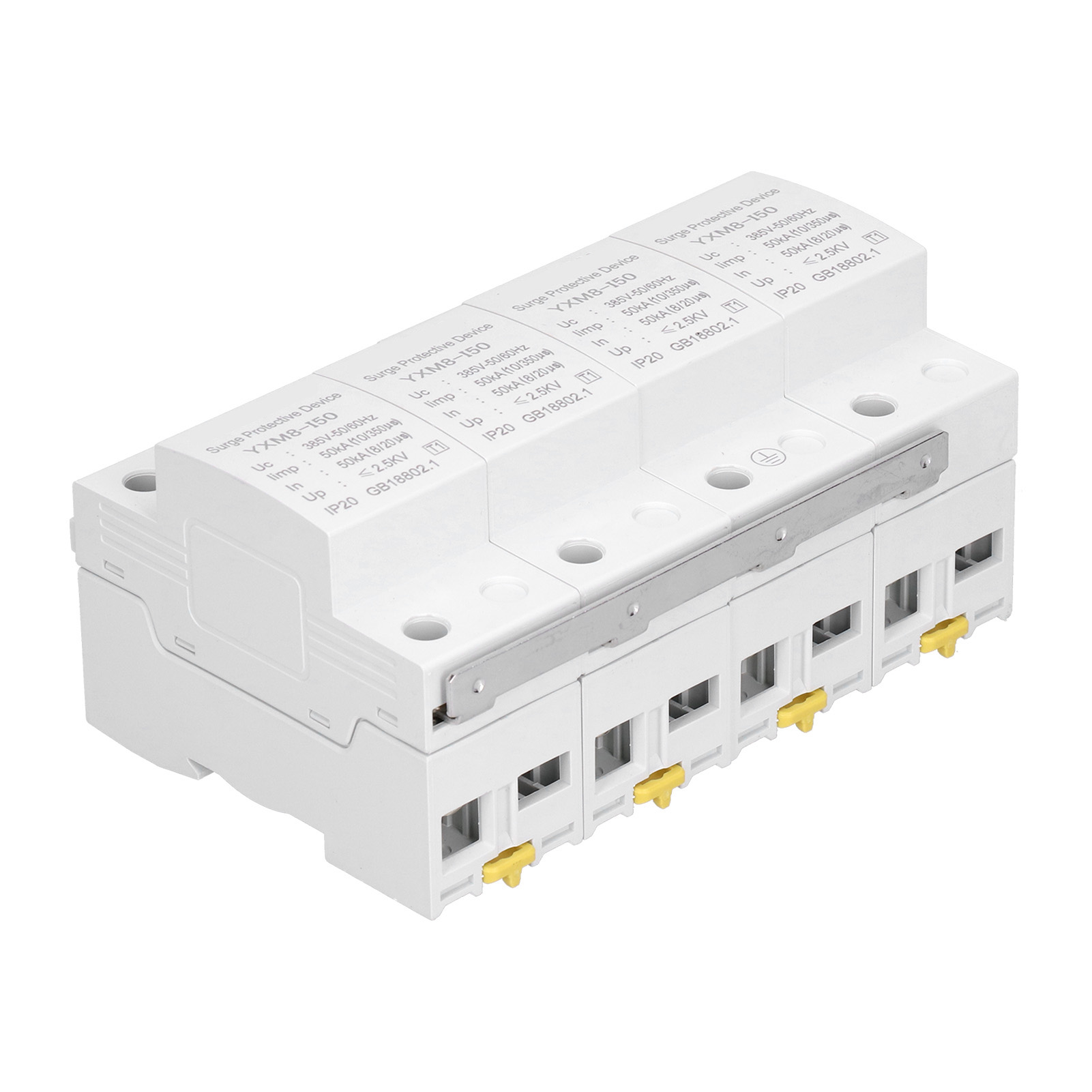 Überspannungsschutzgerät Zur Din-schienenmontage, Elektrischer Schutzschalter, Ac 385 V, 50/60 Hz