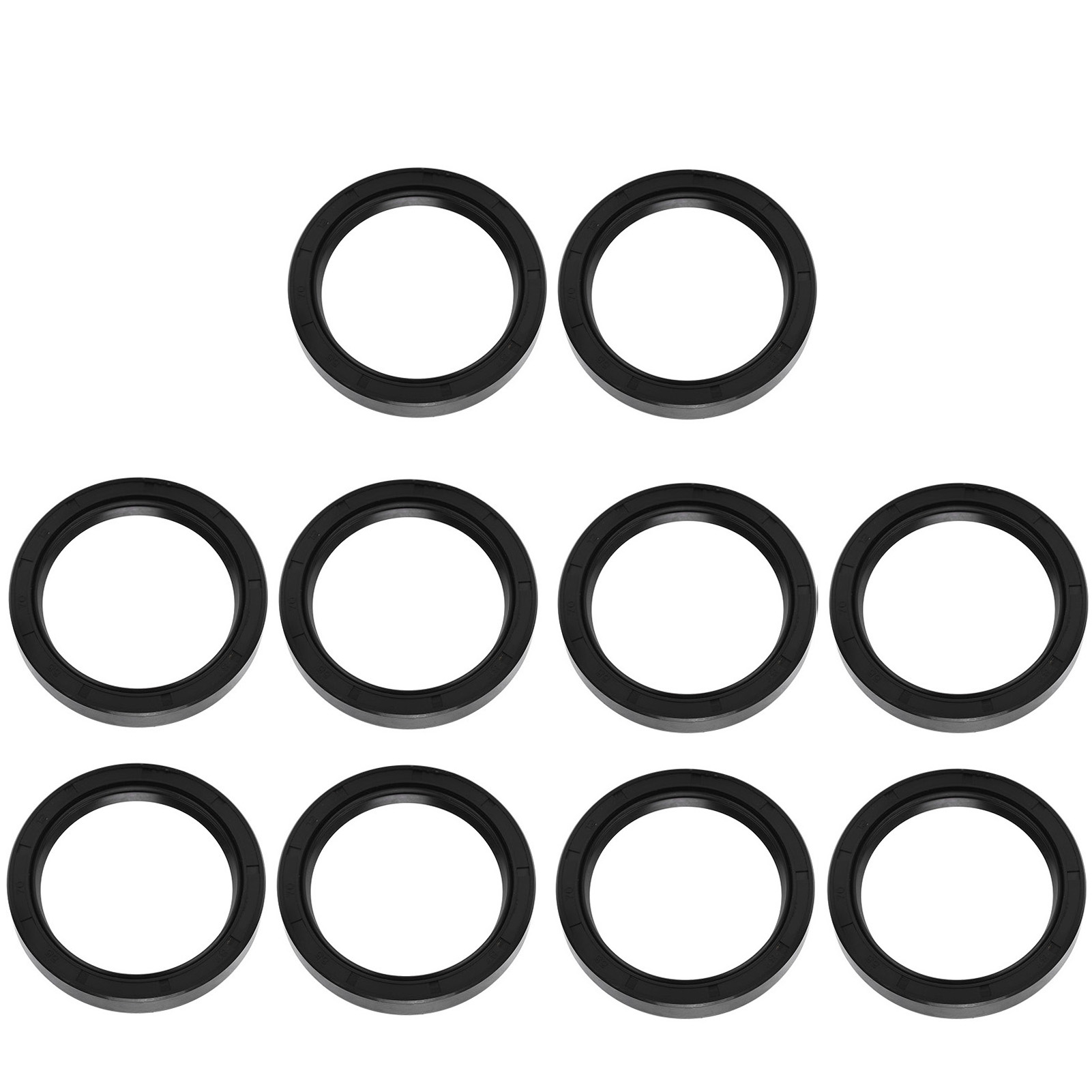 10 Stück Öldichtungen Aus Nbr-schmierstoff, Auslaufsichere Skelett-dichtungsringe Für Wellen, Mechanische Teile
