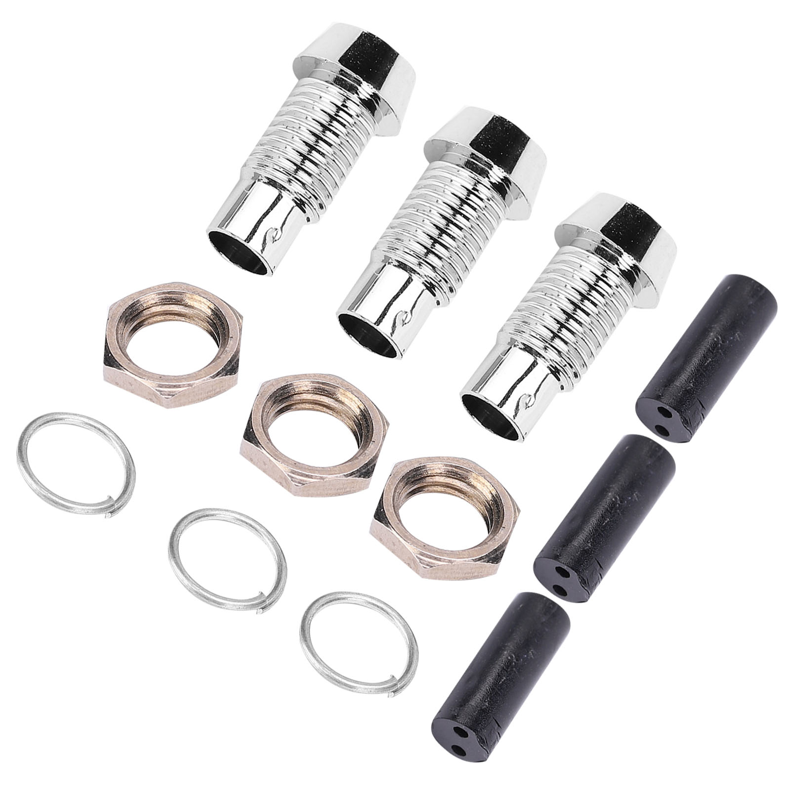 20 Stück 3-mm-diodenlampenfassung, Konkav, Messing, Leuchtstoffröhrenhalterung, Industrielle Steuerungsteile F3