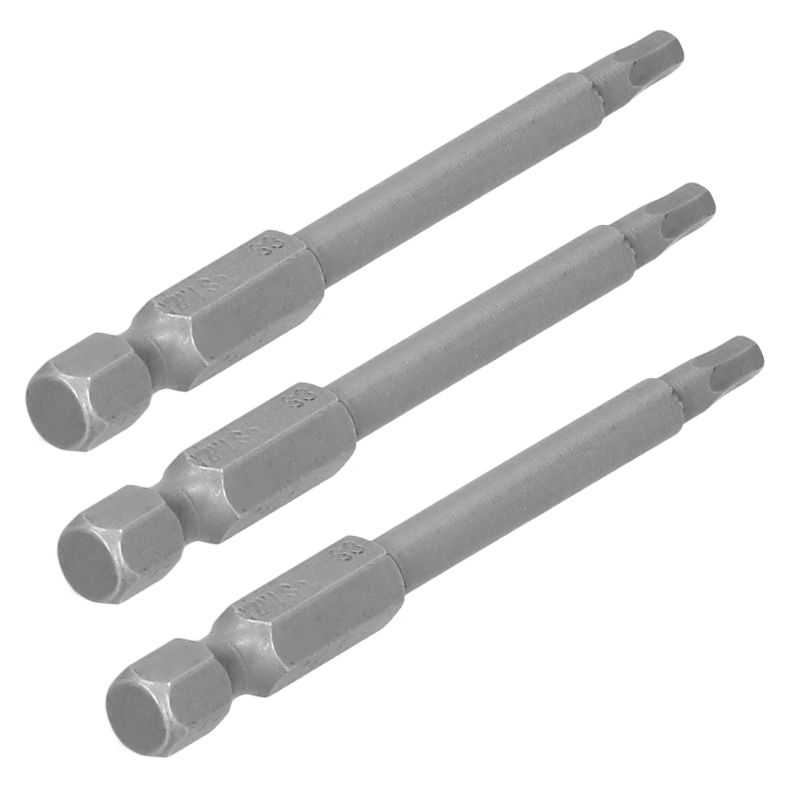 10 Stück 3-mm-magnetkopf-schraubendreherbits, Elektrische Sechskant-stecknuss, S2-legierungsstahl, Industriewerkzeuge