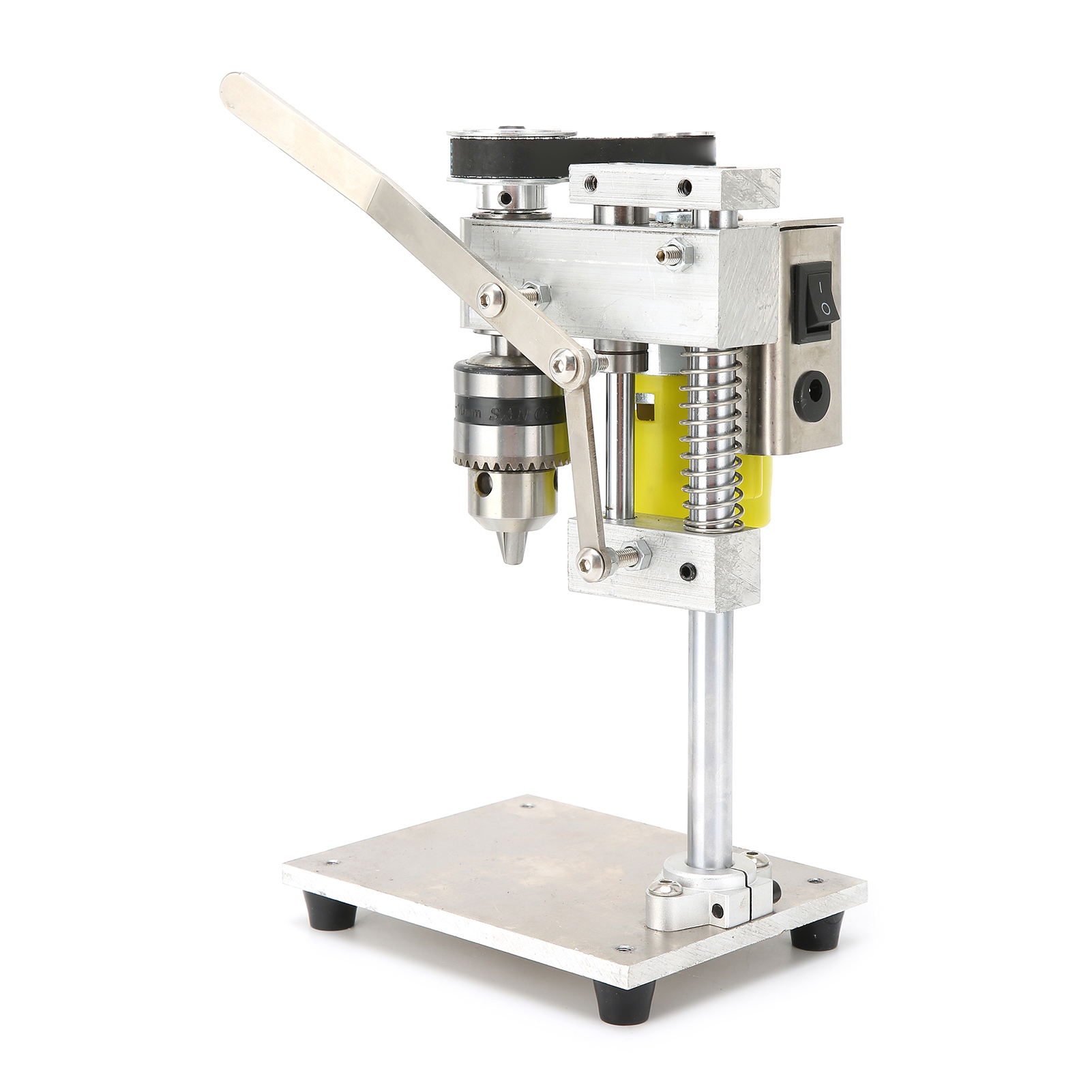 Tischbohrmaschine, Mini-tischbohrmaschine Für Heimwerker, 1,5–10 Mm Bohrfutter, 110–240 V Wechselstrom