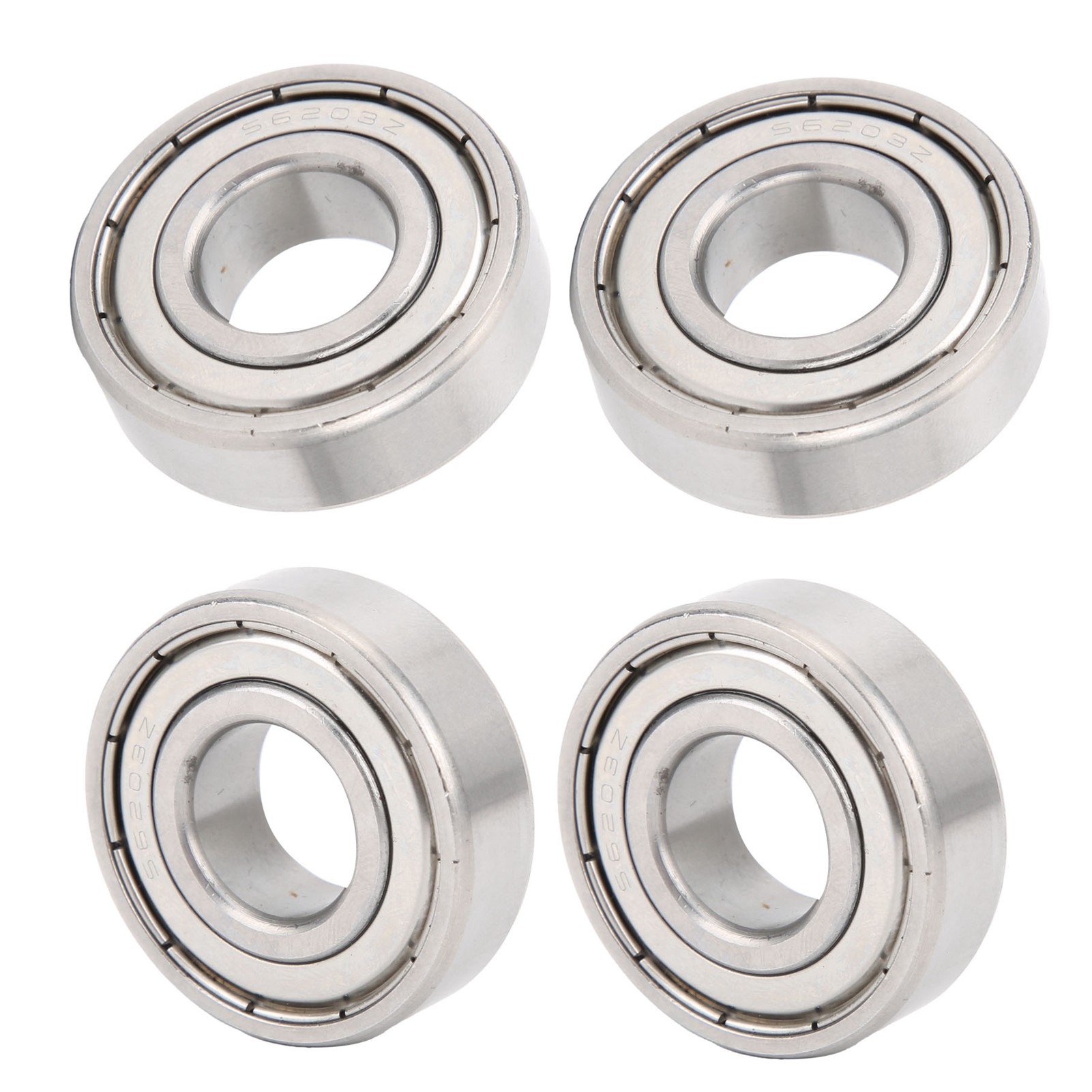 10 Stück Miniatur-hochgeschwindigkeitslager, Wälzlager Aus Edelstahl, Mechanische Teile S6203zz, 40 X 17 X 12 Mm
