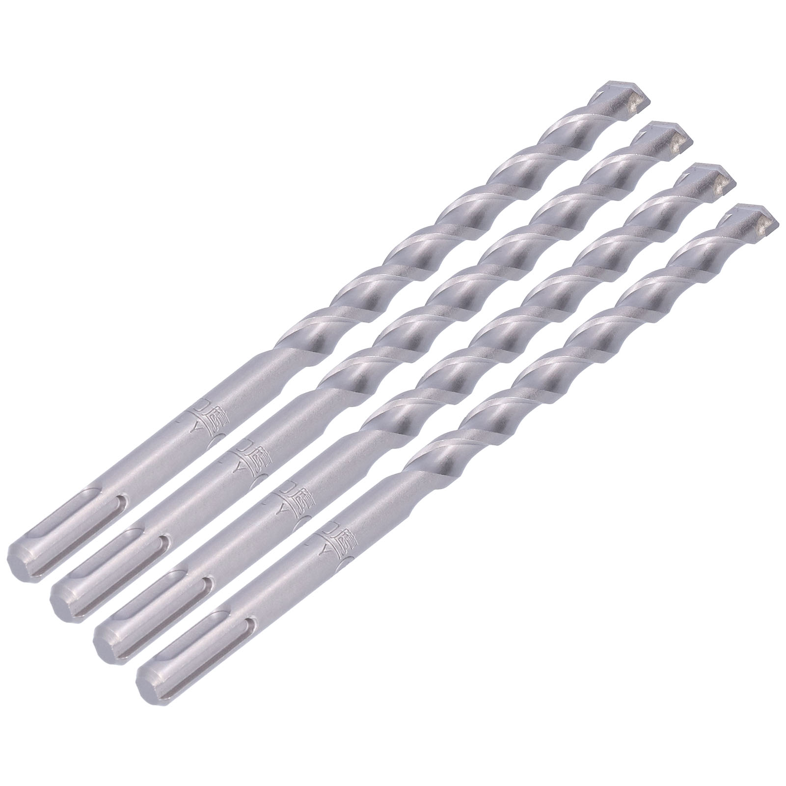 4-teiliges Hammerbohrer-set, Robust, Langlebig, Effizient, Praktisch, Rundschaftbohrer 12 X 200 Mm