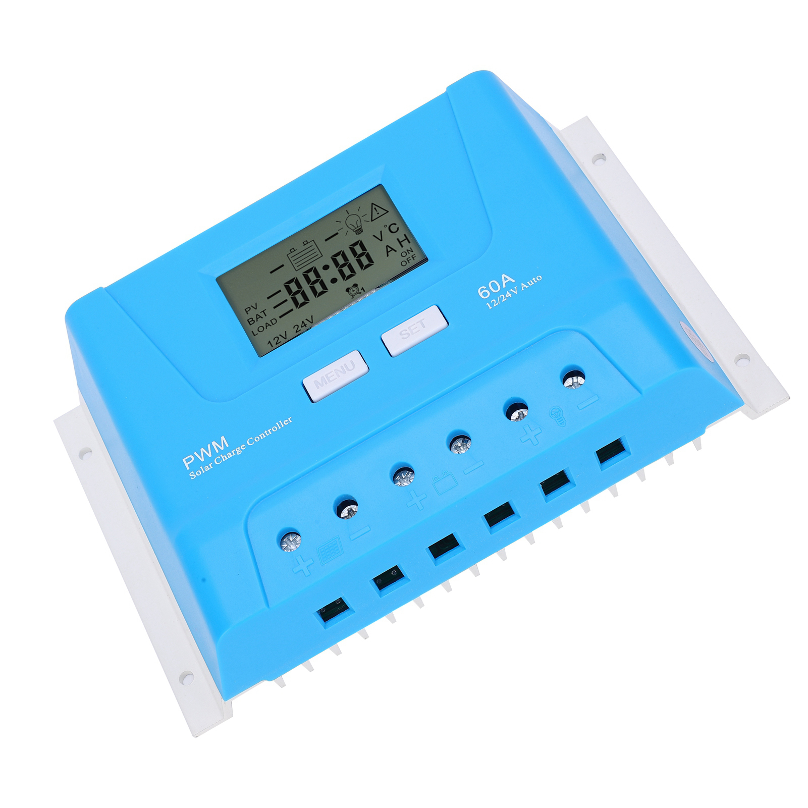 Solar-laderegler Pwm-regler Mittel- Und Niederspannungsgeräte 12/24 V 60 A Ty‑2460